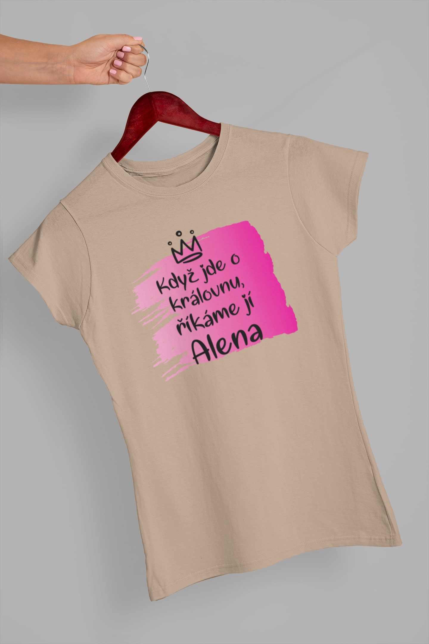 Dámské tričko Alena Barva: Písková