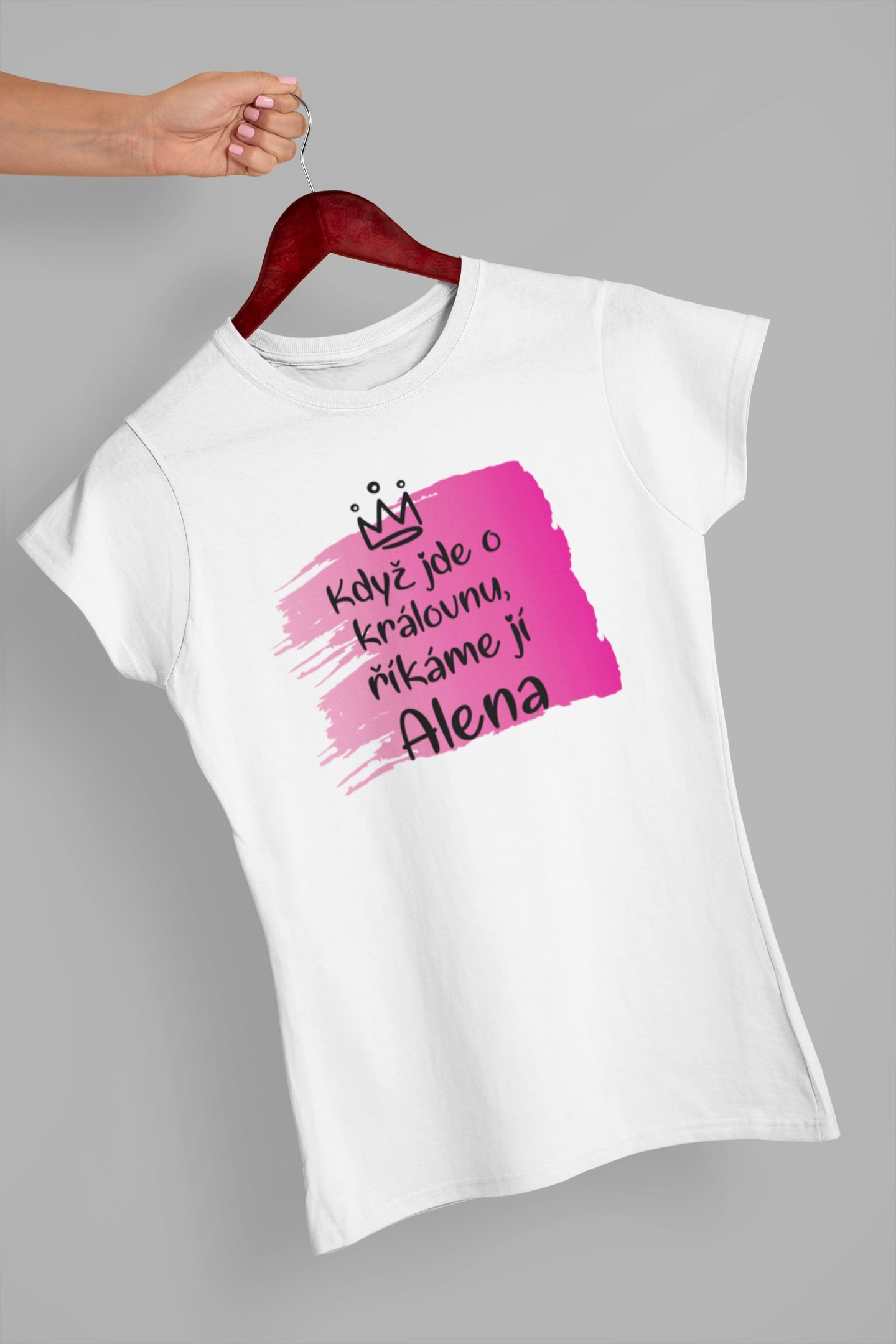 Dámské tričko Alena Barva: Bíla