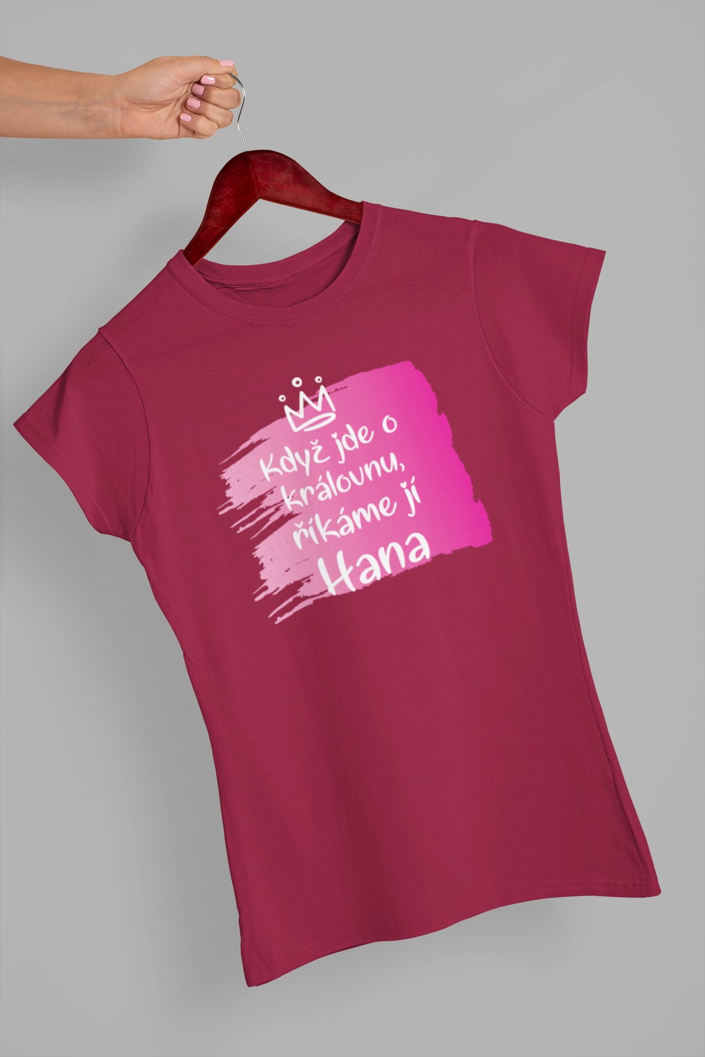 Dámské tričko Hana Barva: Marlboro červená