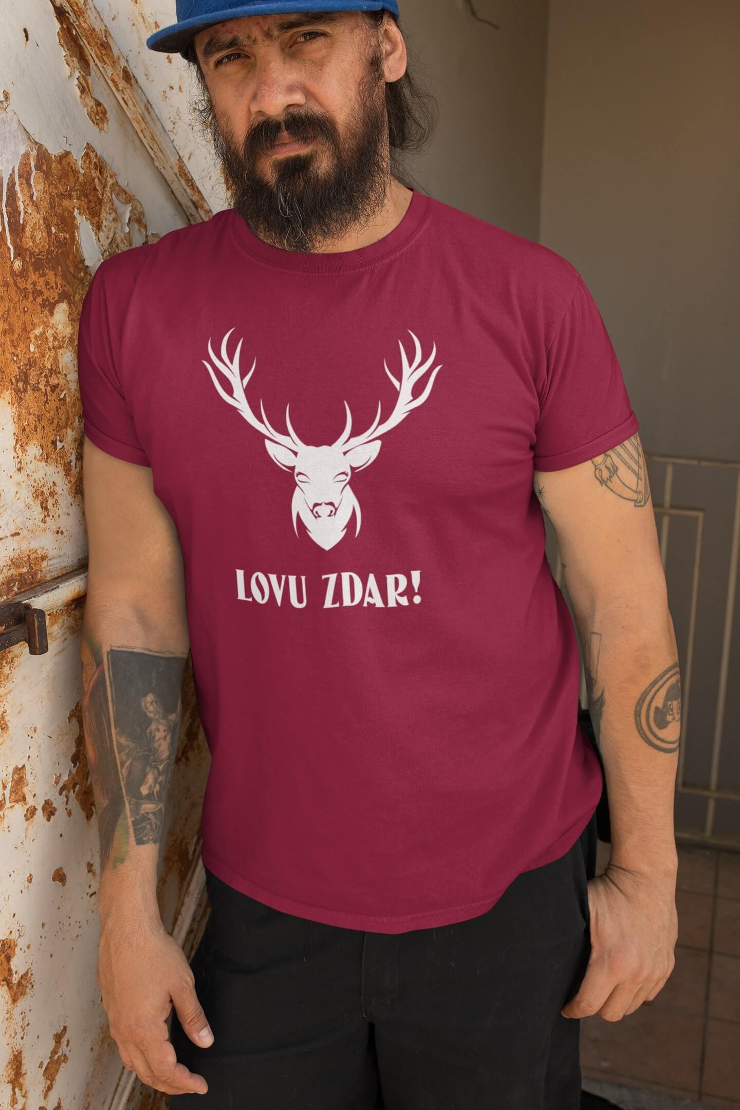 Pánské tričko Lovu zdar