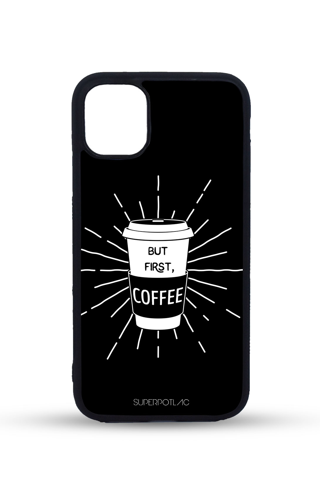 Levně Mobilní kryt Iphone But first coffee Model telefónu: iPhone 11