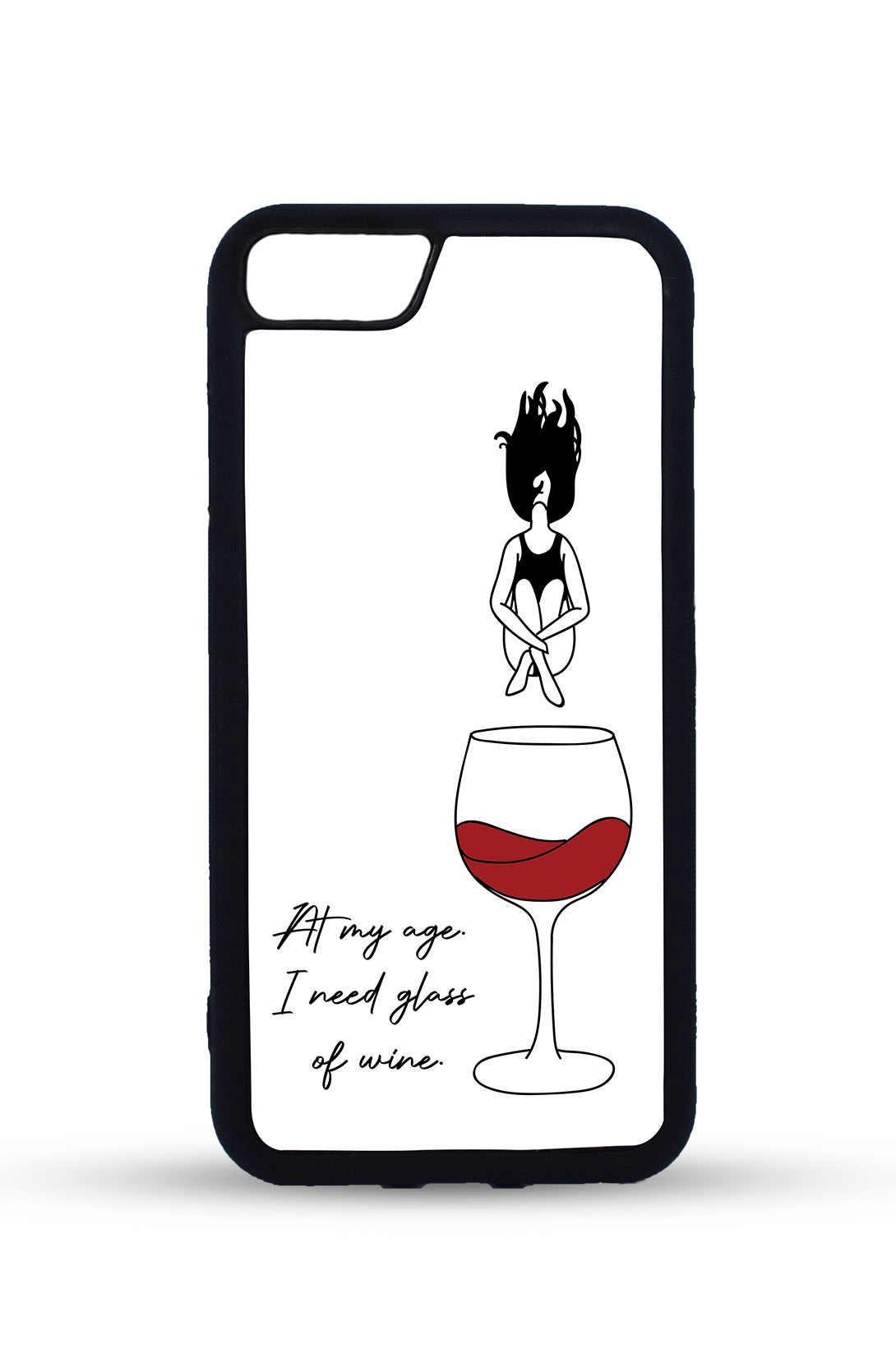 Mobilní kryt Iphone I need wine Model telefónu: iPhone 8