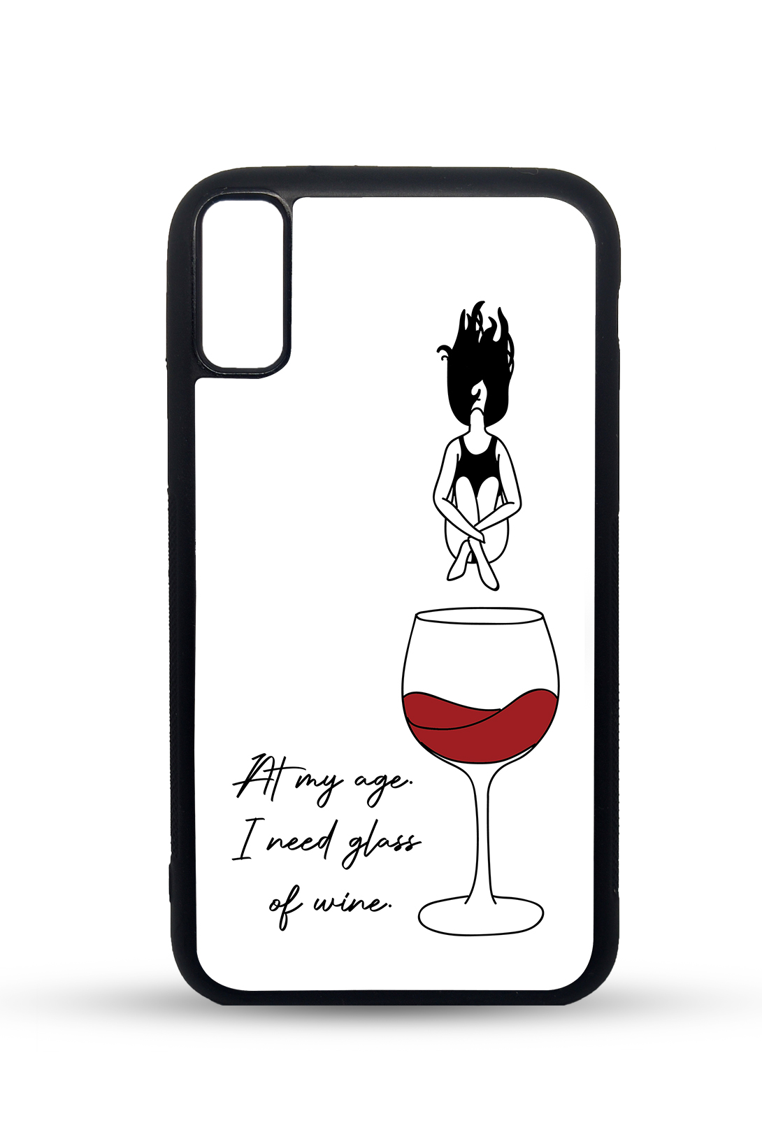 Mobilní kryt Iphone I need wine Model telefónu: iPhone X