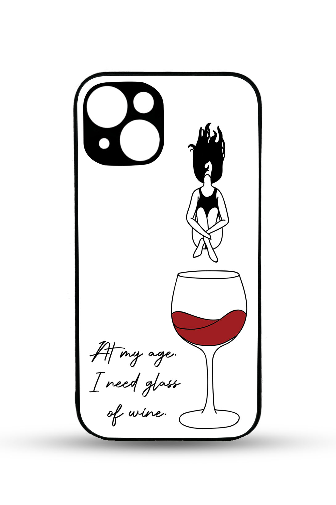 Mobilní kryt Iphone I need wine Model telefónu: iPhone 14