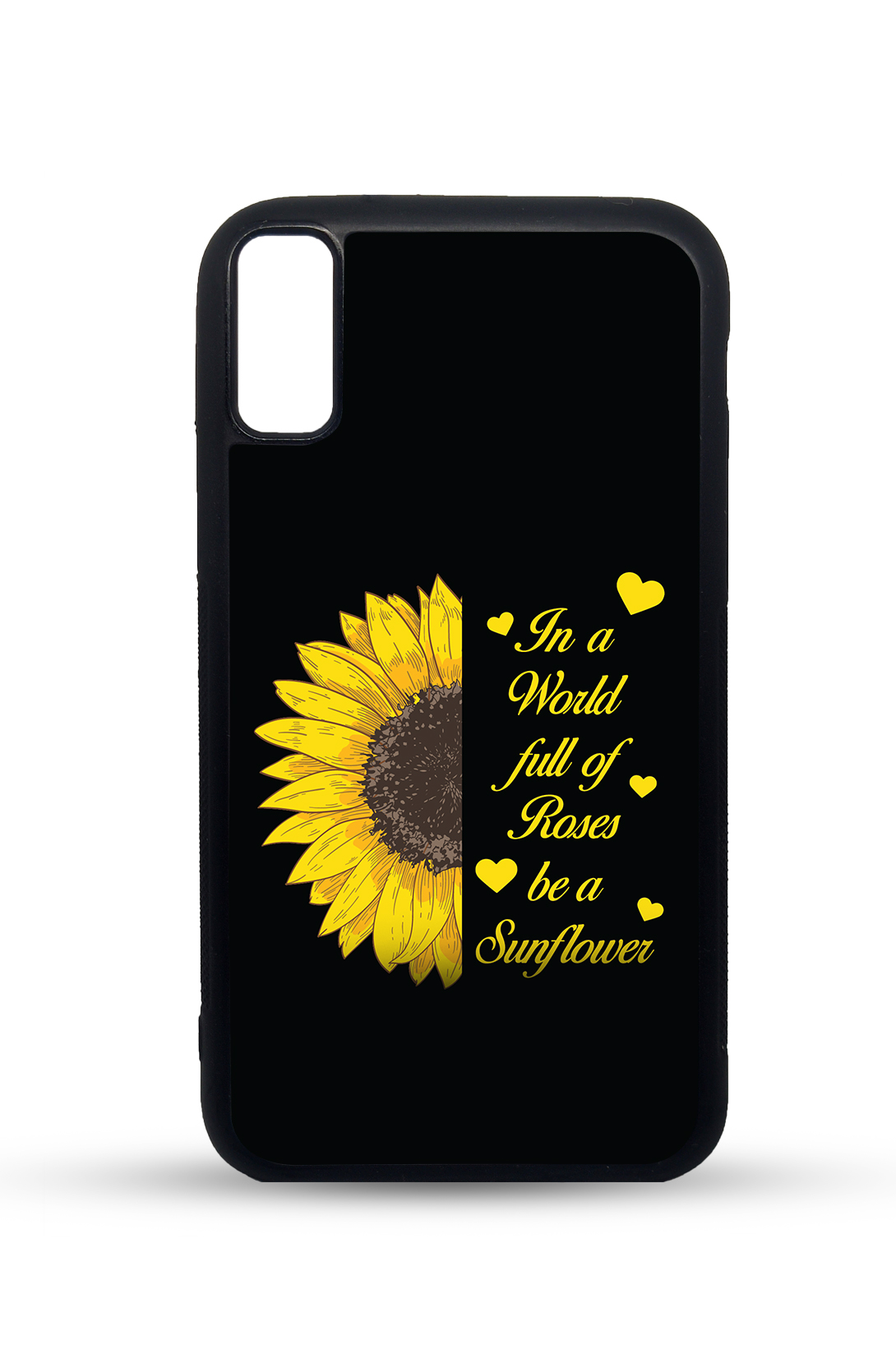 Mobilní kryt Iphone Slunečnice Model telefónu: iPhone X