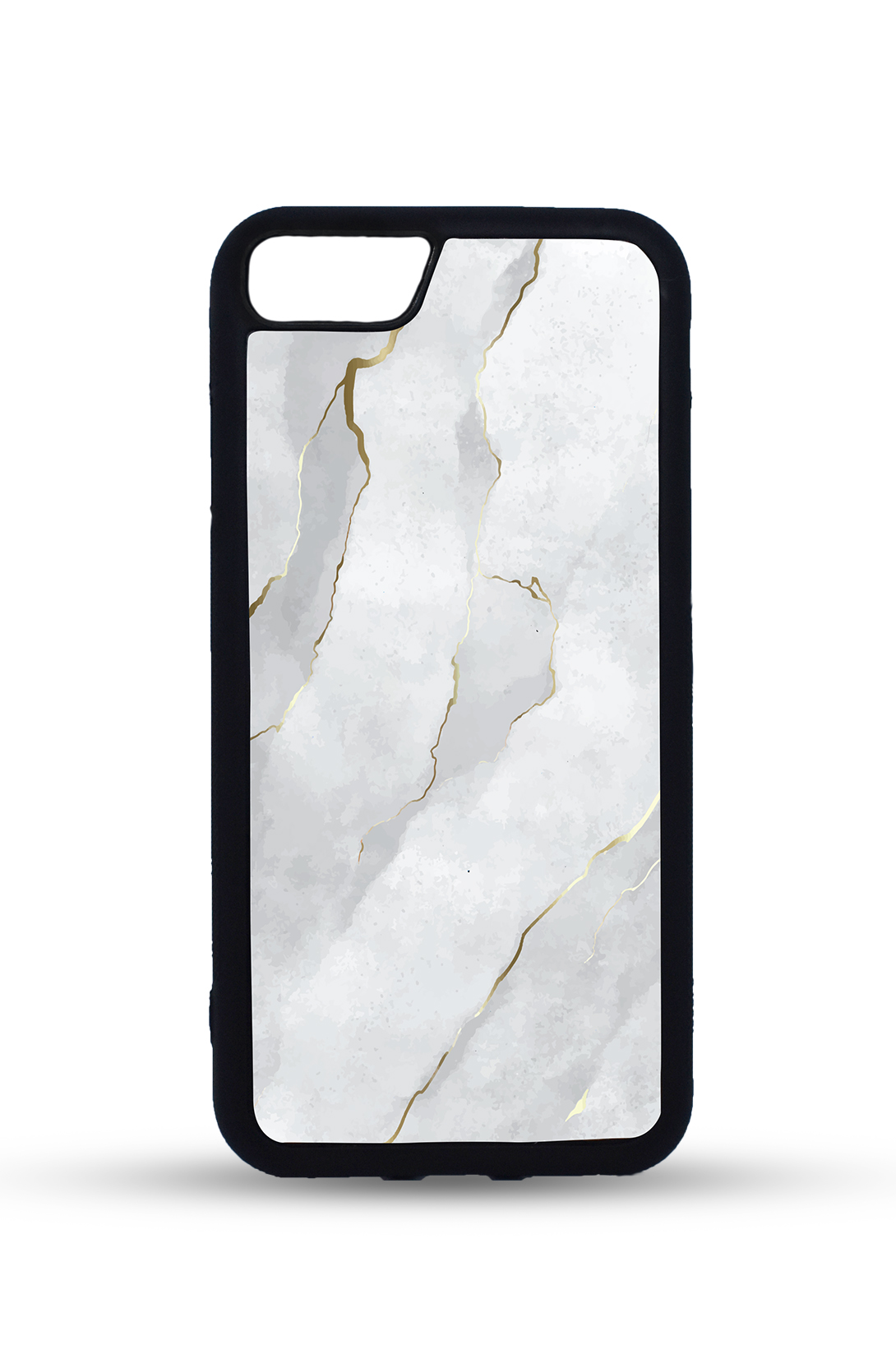Mobilní kryt Iphone Stříbrný mramor Model telefónu: iPhone 7