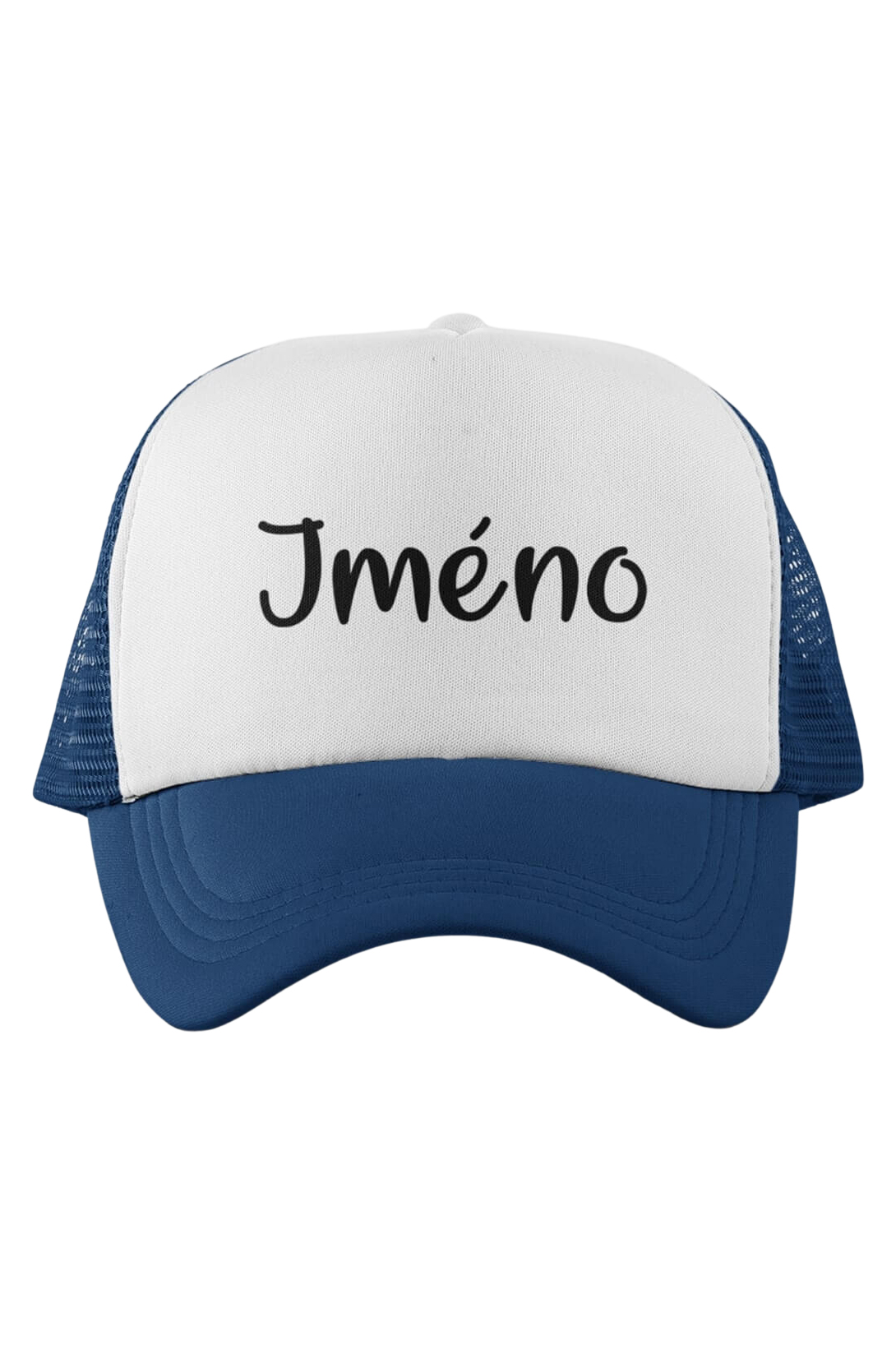 Dětská kšiltovka s vlastním jménem Barva: Modrobíla