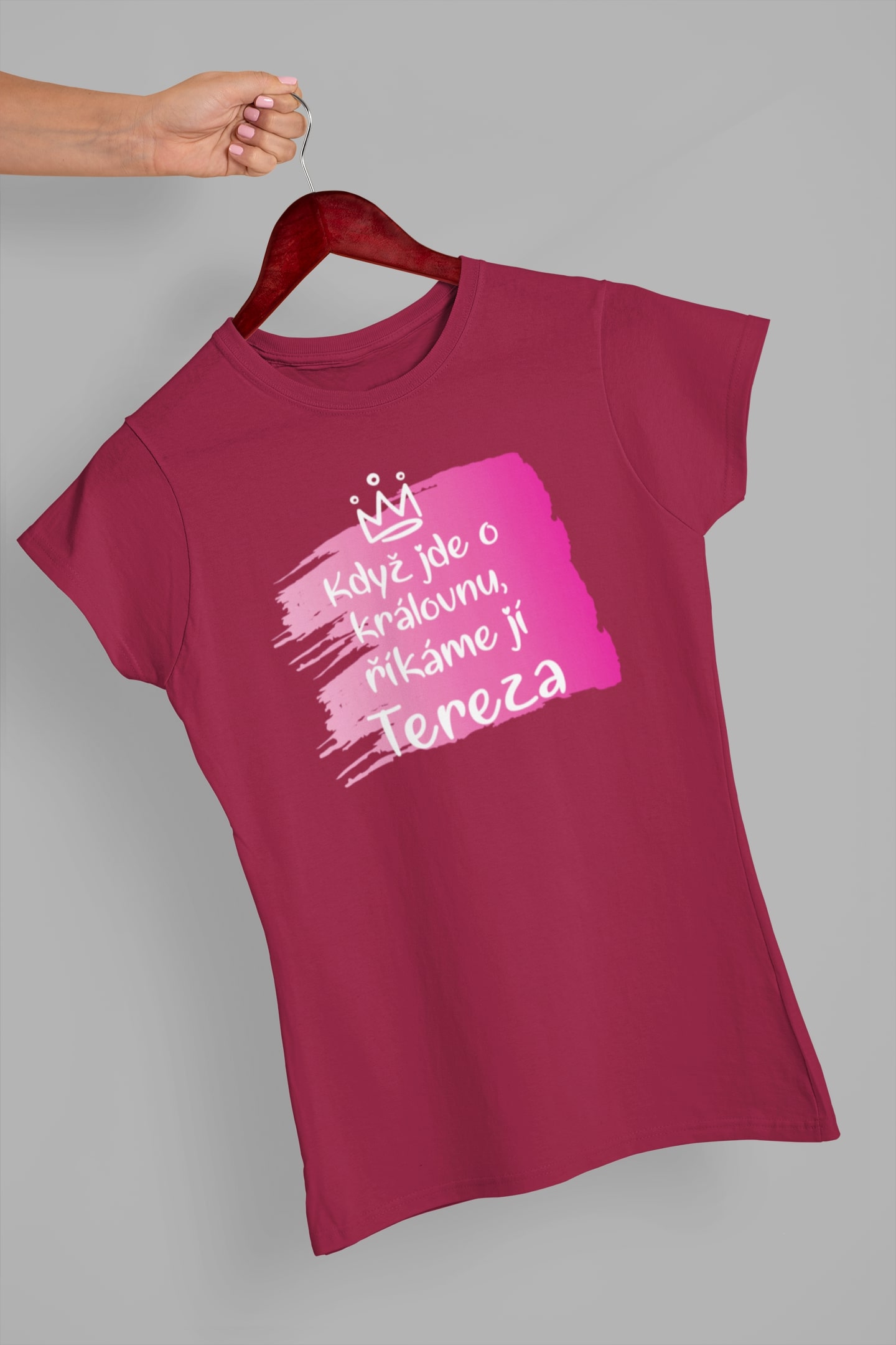 Dámské tričko Tereza Barva: Marlboro červená