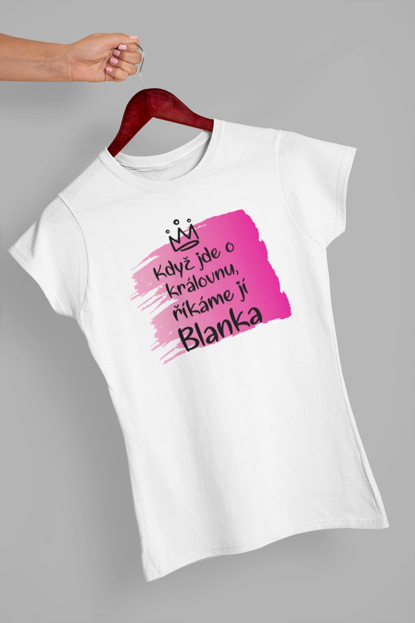 Dámské tričko Blanka Barva: Bíla