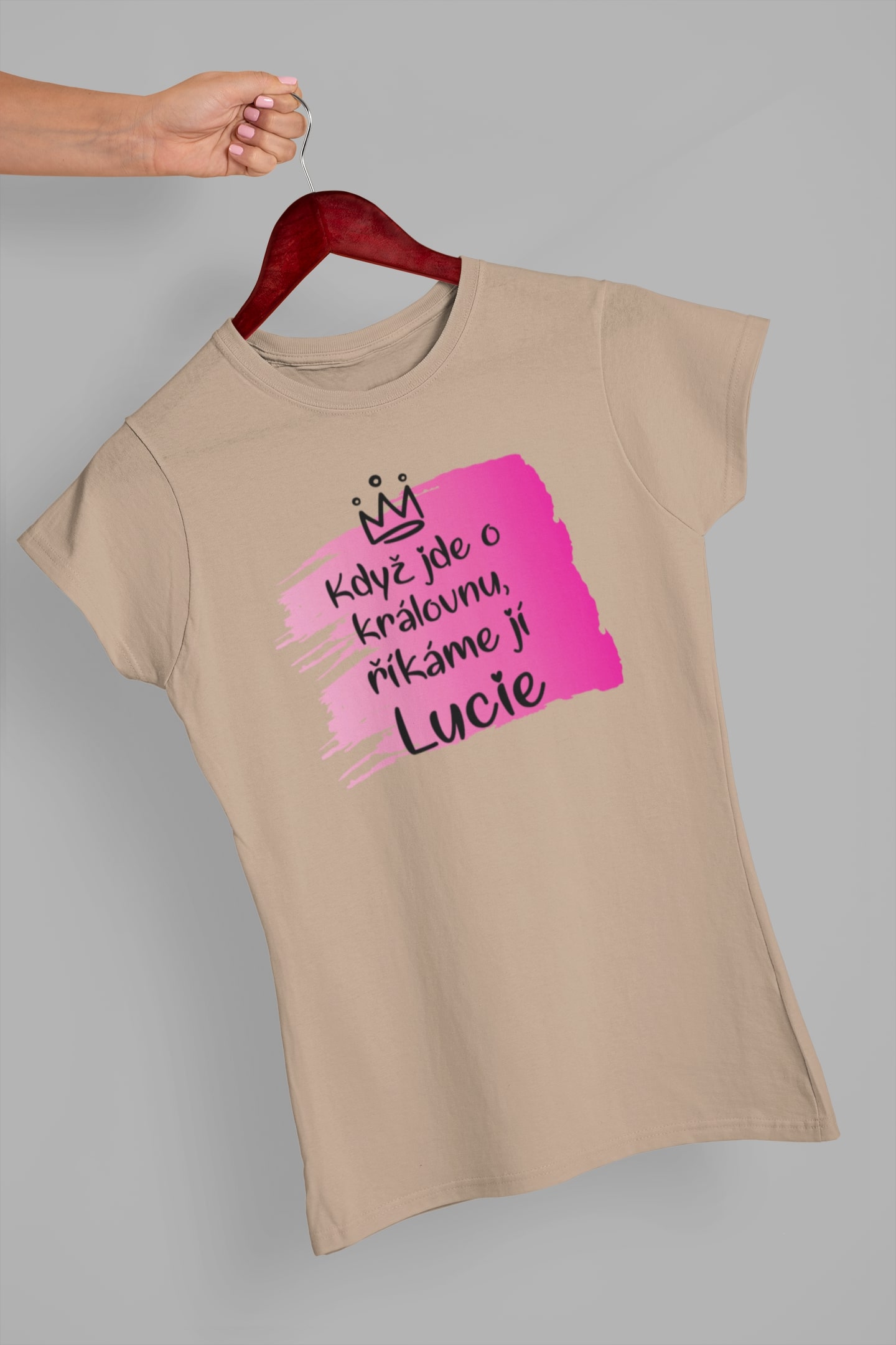 Dámské tričko Lucie Barva: Písková