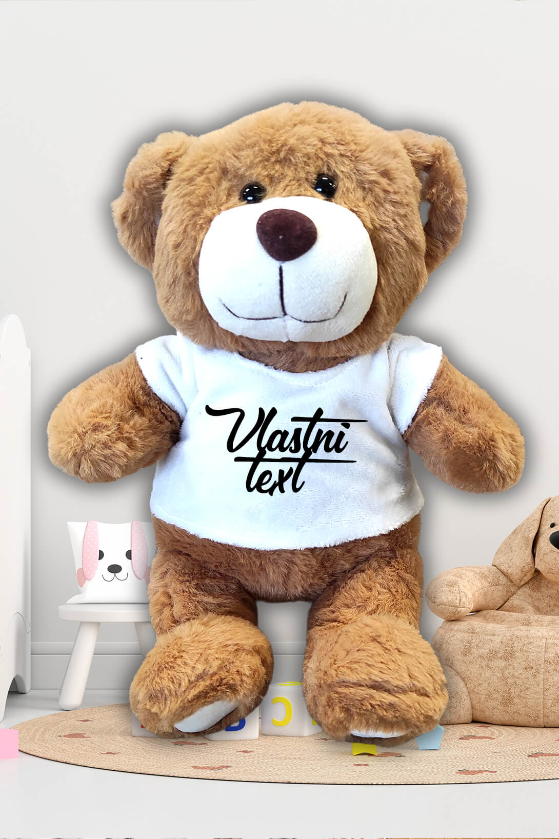 Plyšový medvídek - světle hnědý