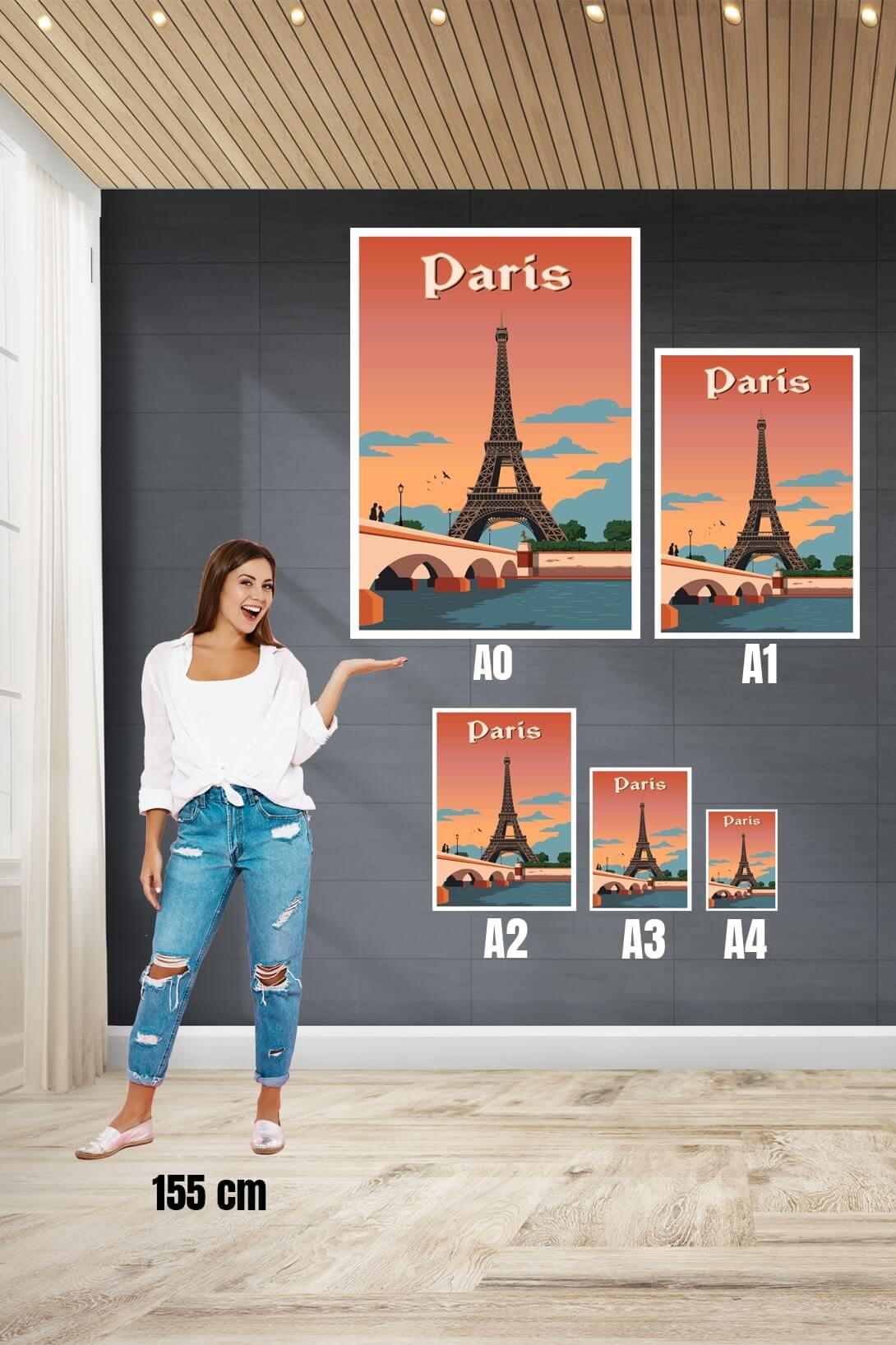 Velkoformátový tisk plakátů Velikost: A0 - 841x1189mm, Varianta: 260g/m2 prémiový lesklý fotopapír