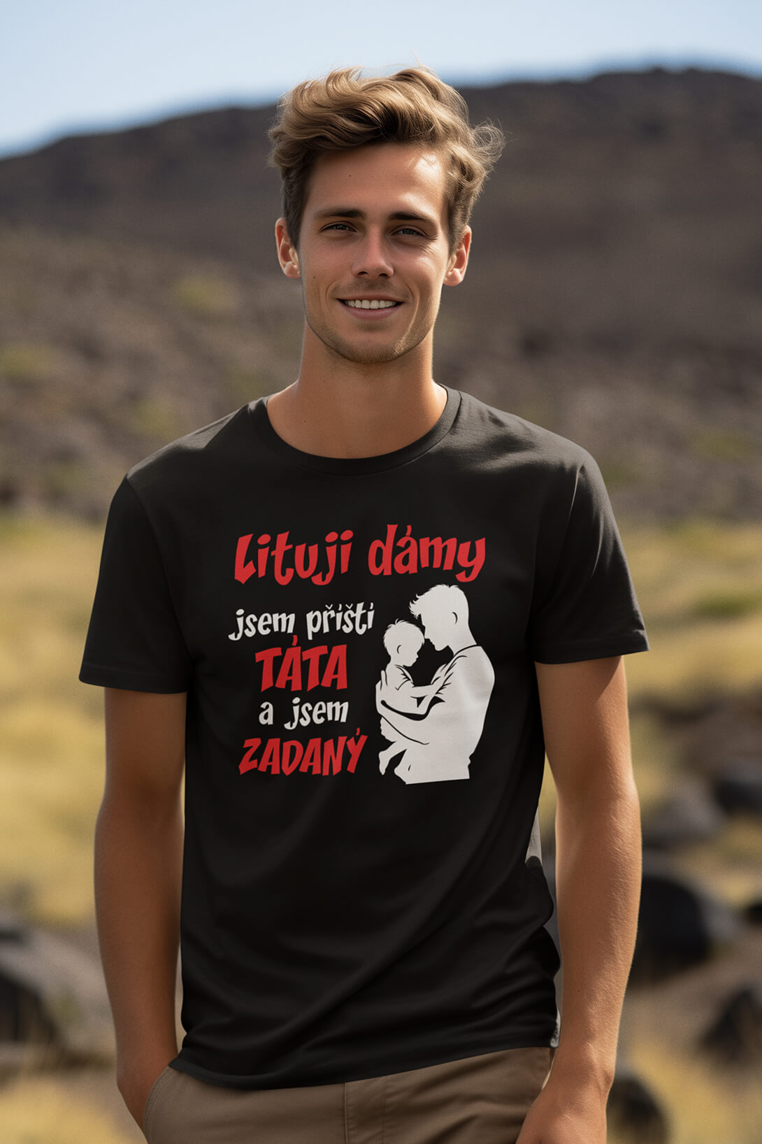 Pánské tričko Příští táta