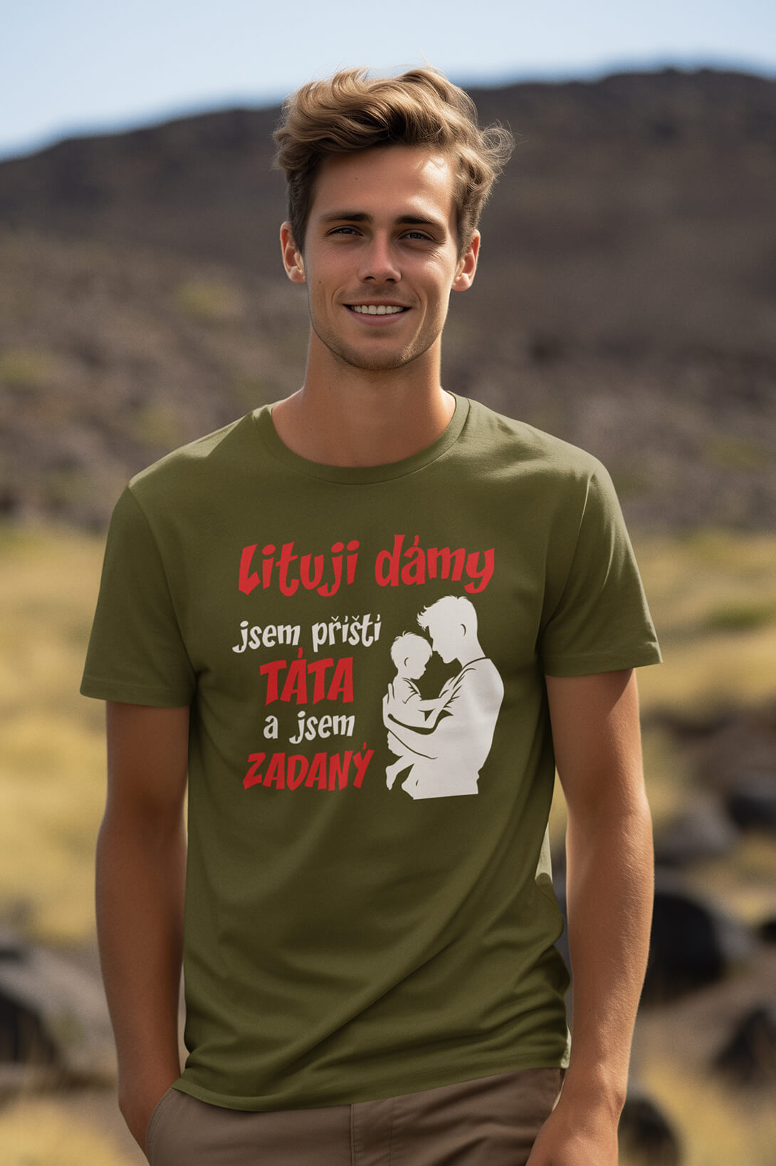 Pánské tričko Příští táta