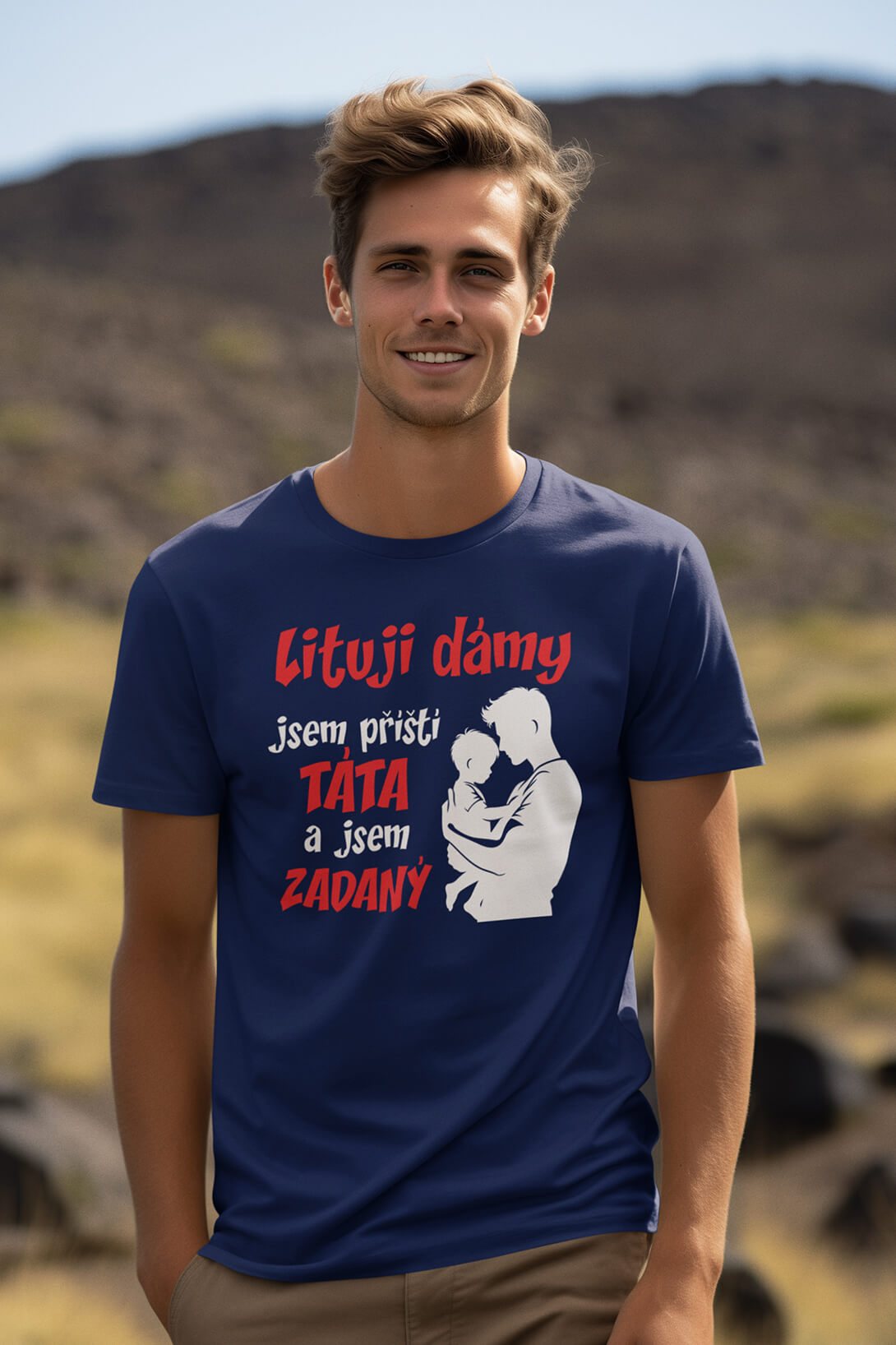 Pánské tričko Příští táta