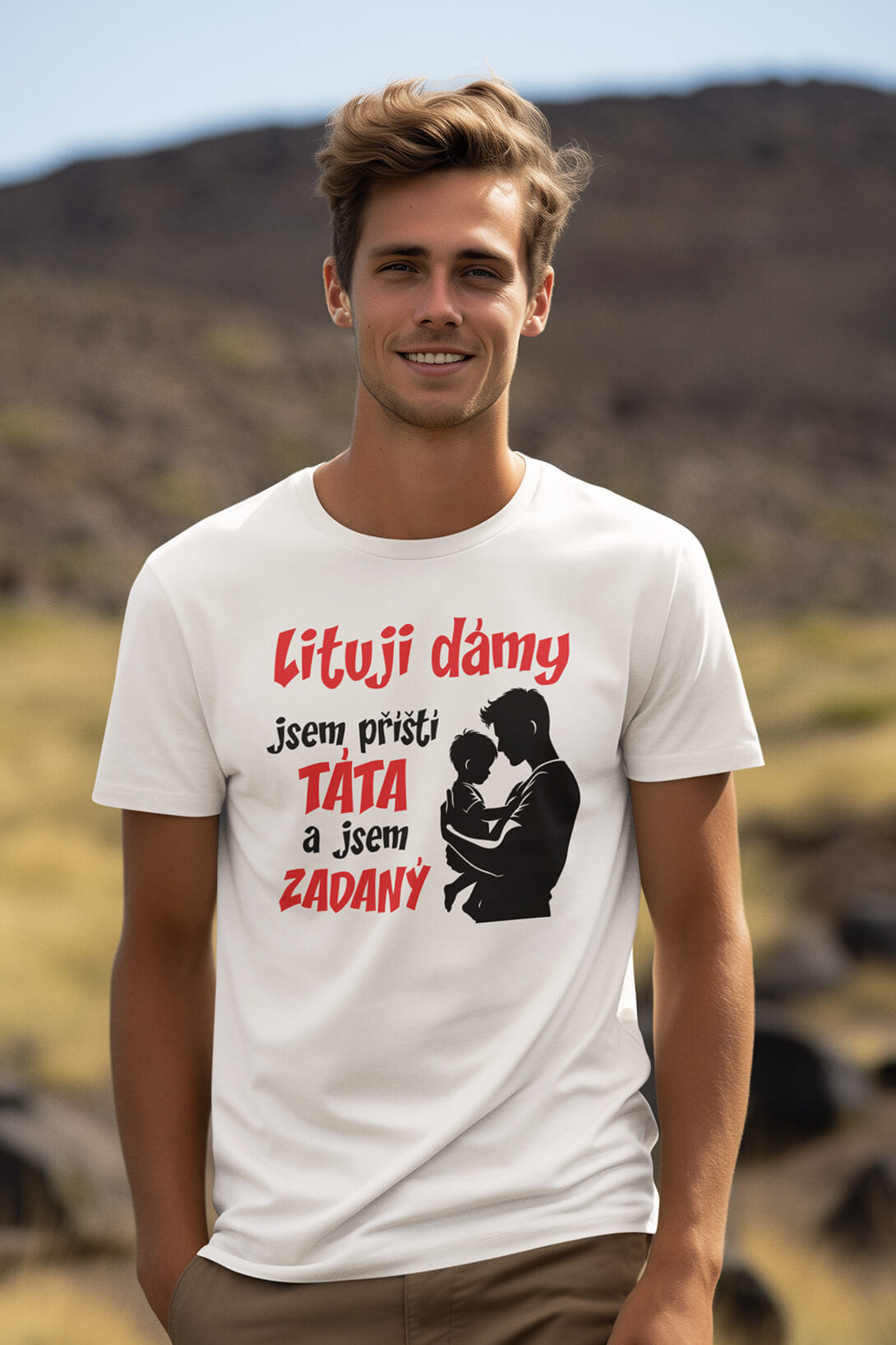Pánské tričko Příští táta