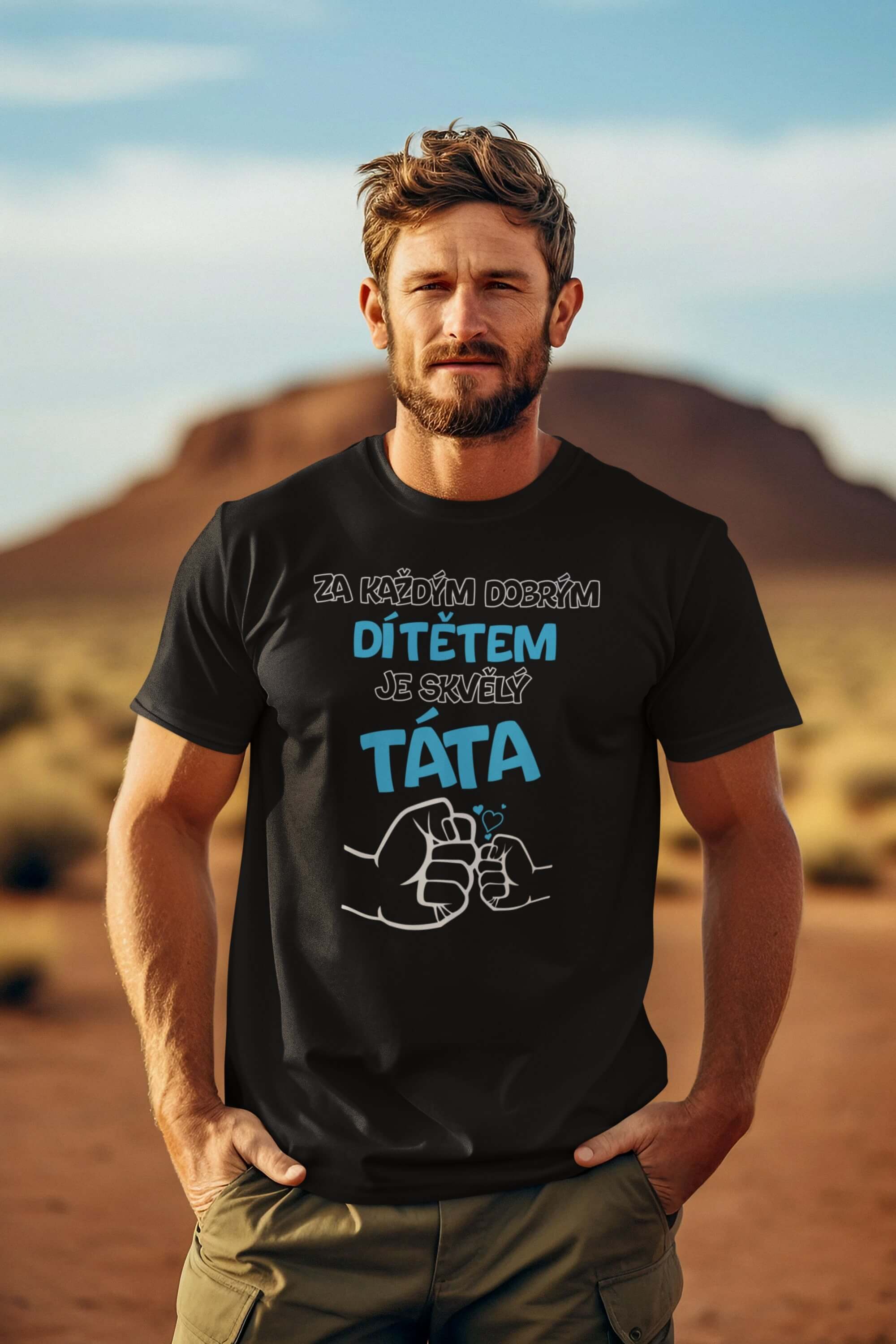 Pánské tričko Skvělý táta