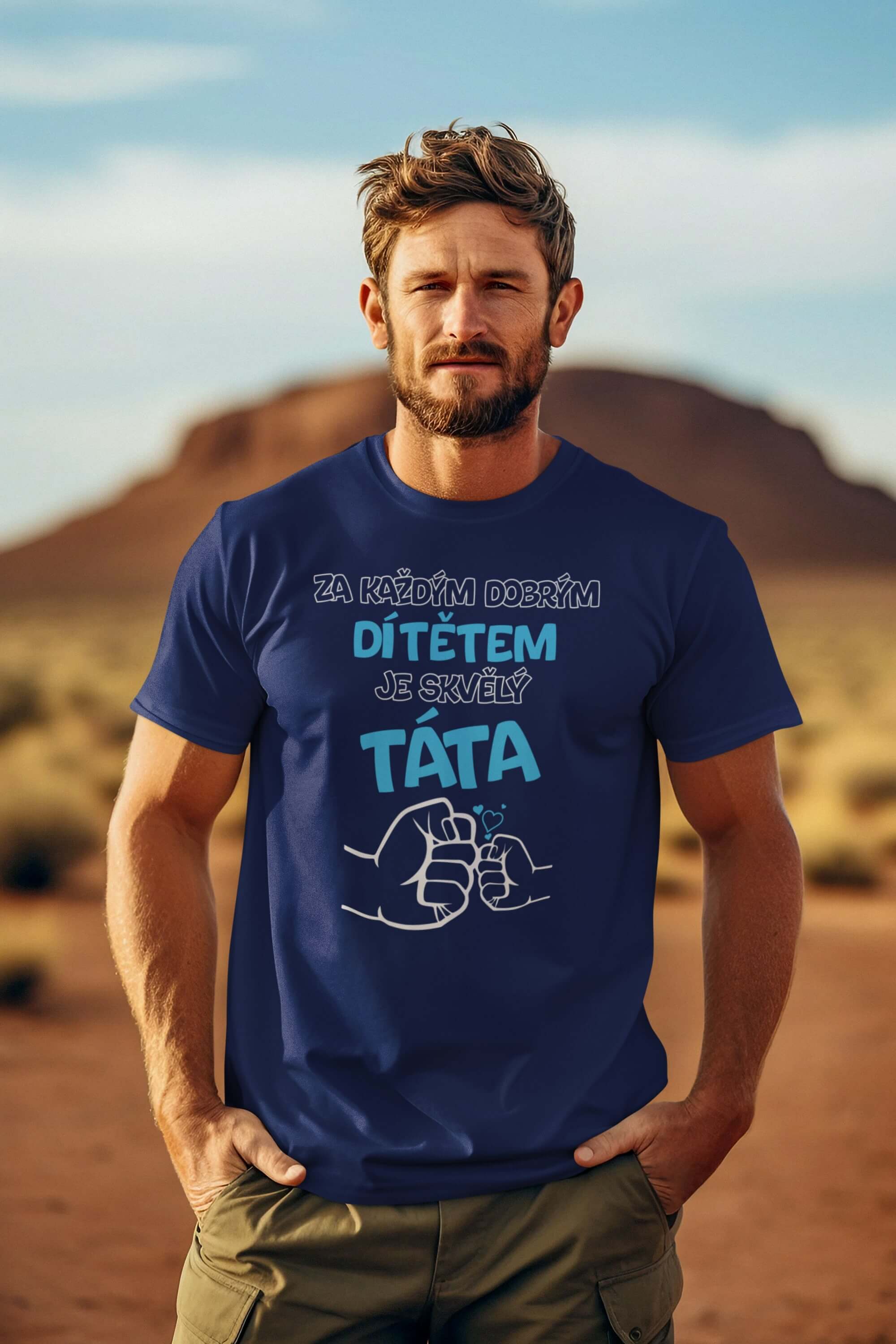 Pánské tričko Skvělý táta