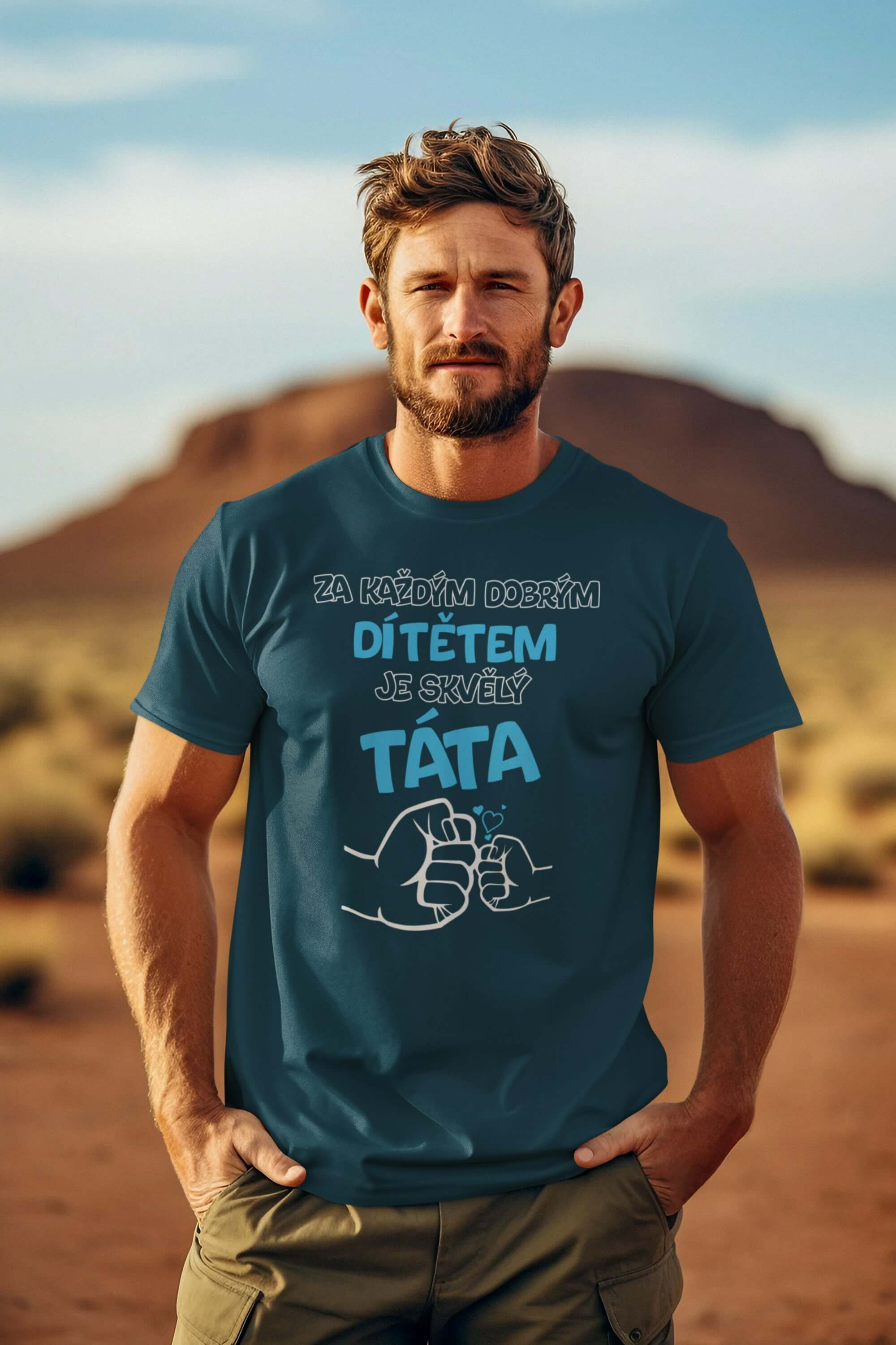Pánské tričko Skvělý táta