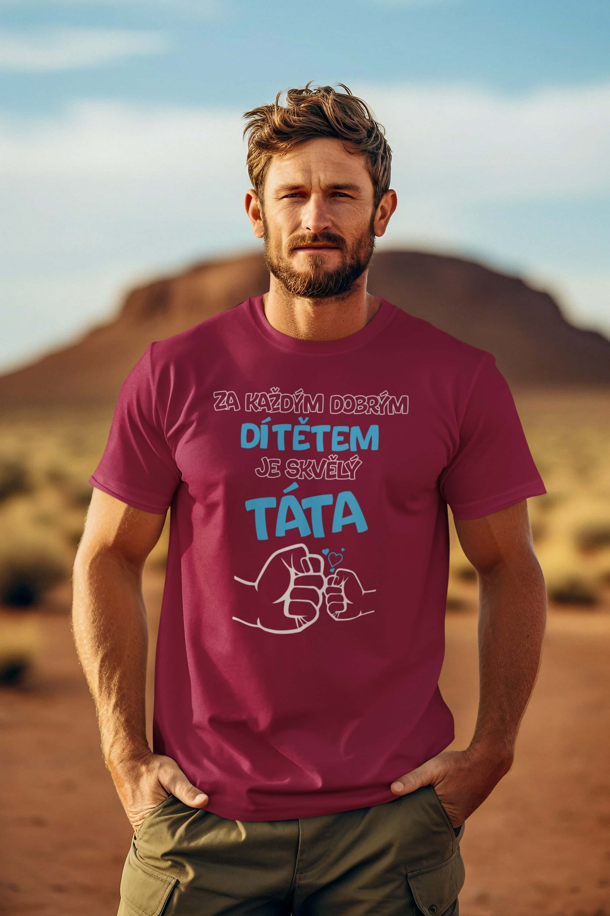 Pánské tričko Skvělý táta