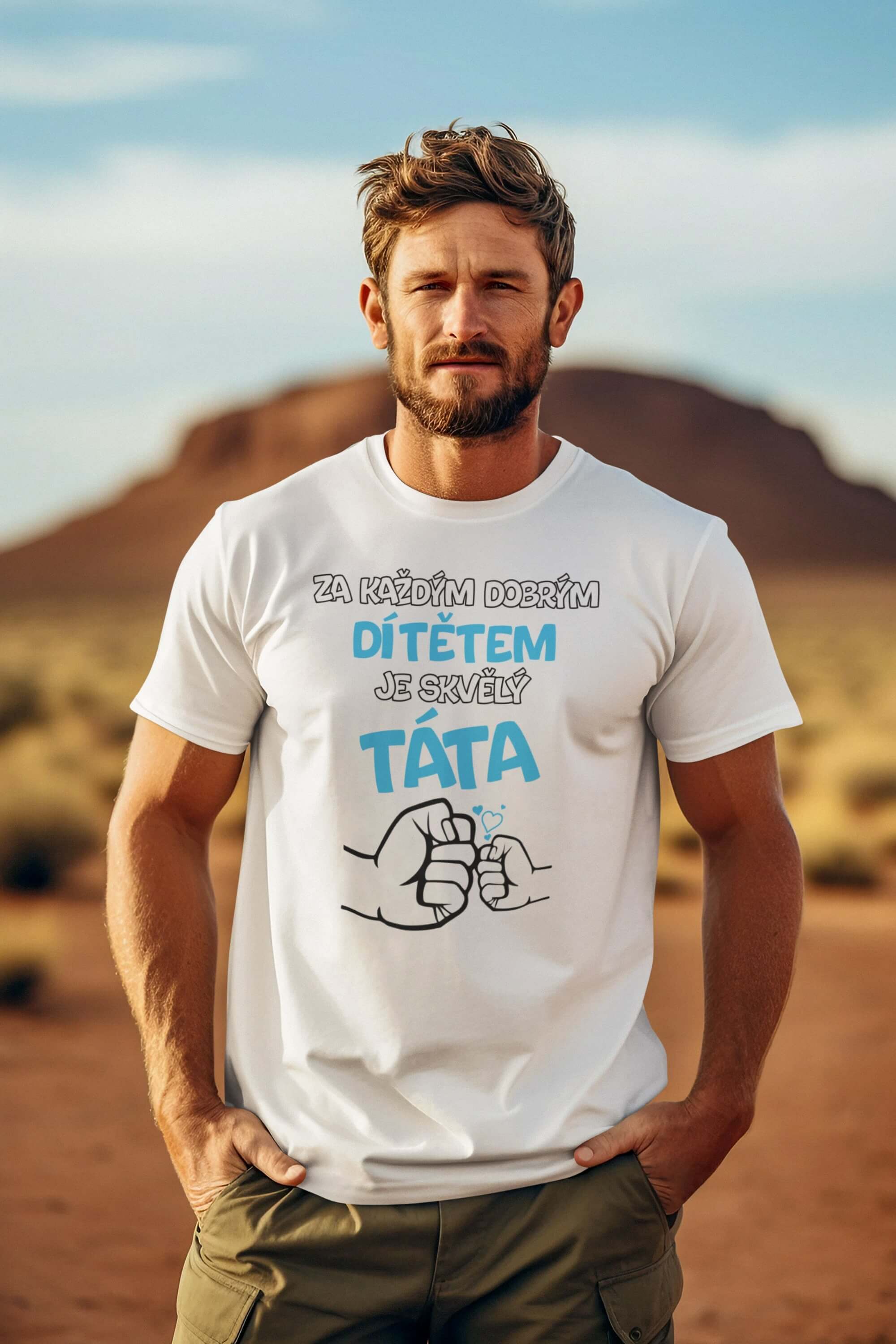 Pánské tričko Skvělý táta