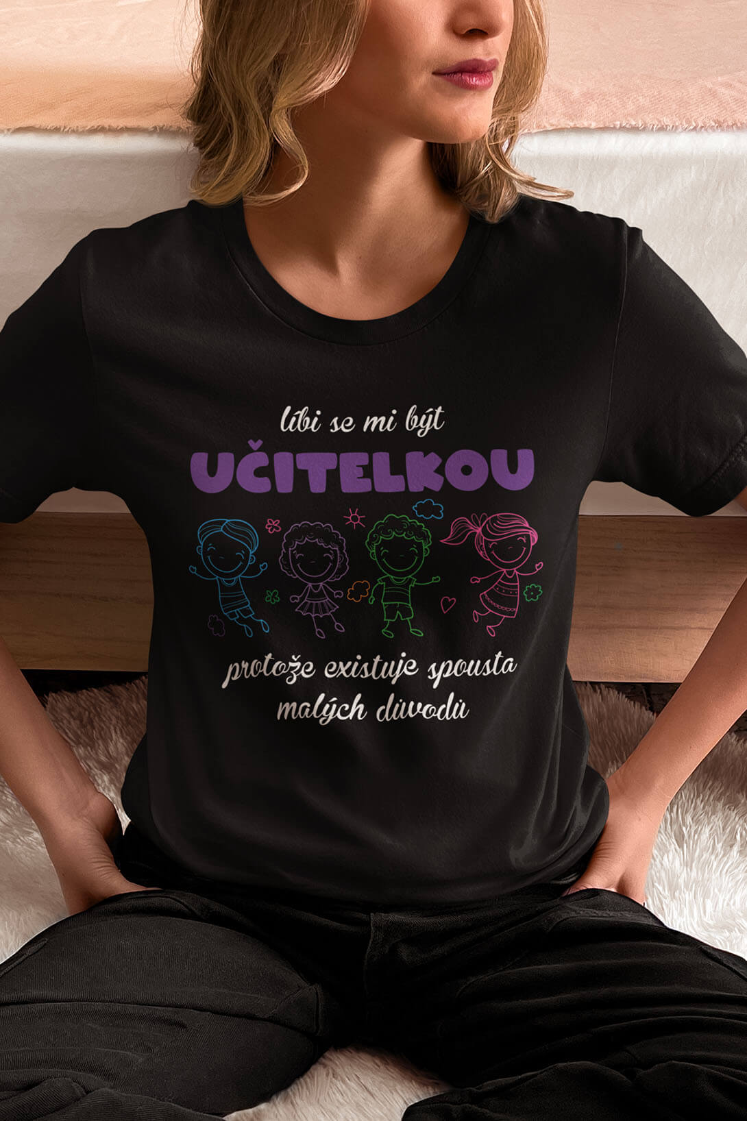 Dámské tričko Líbi se mi být učitelkou
