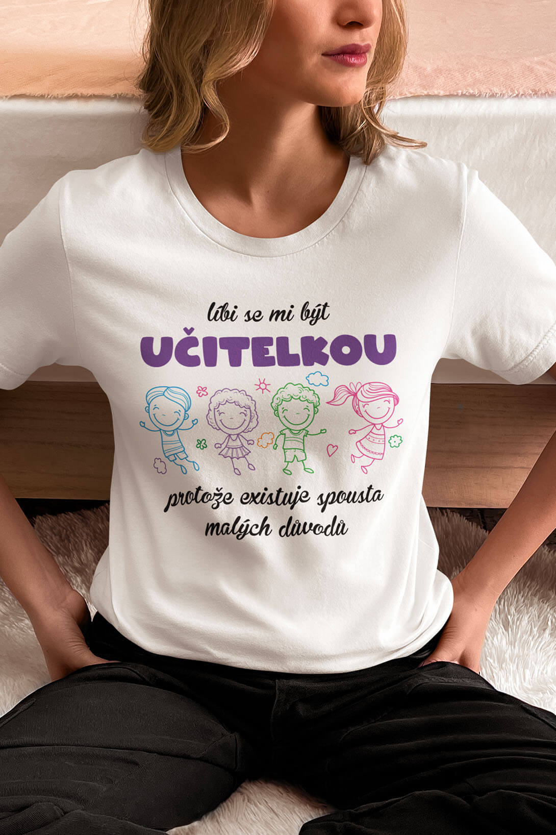 Dámské tričko Líbi se mi být učitelkou