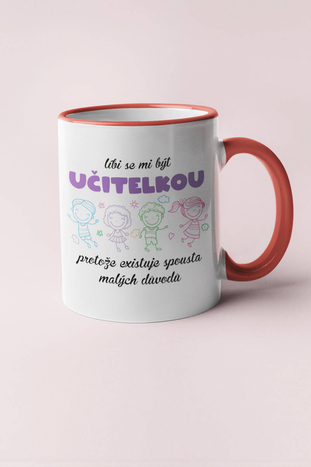Hrnek Líbi se mi být učitelkou