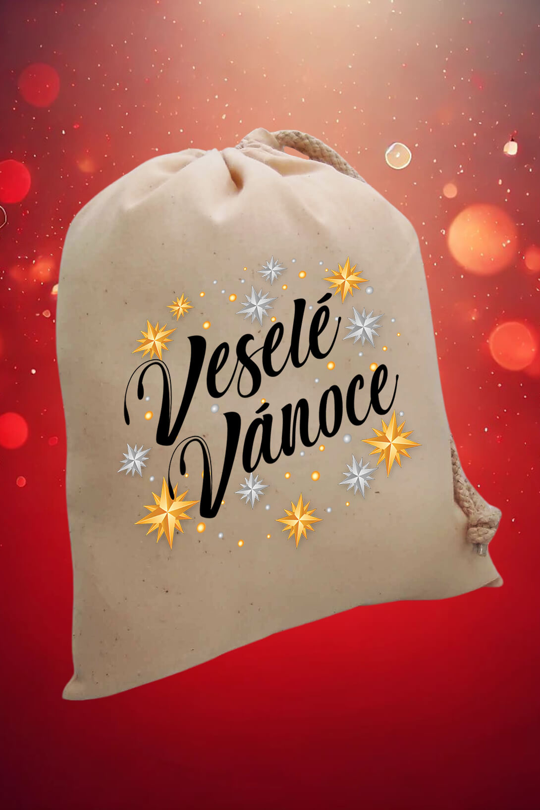 Dárkové balení Veselé Vánoce