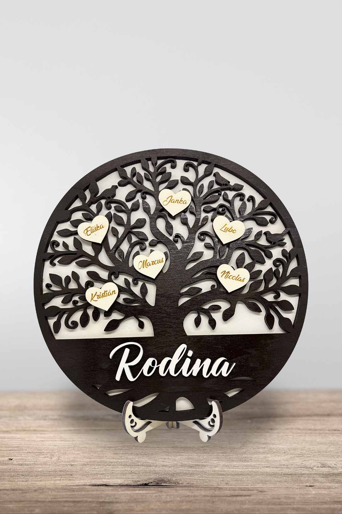 MMO Dřevěný strom rodiny