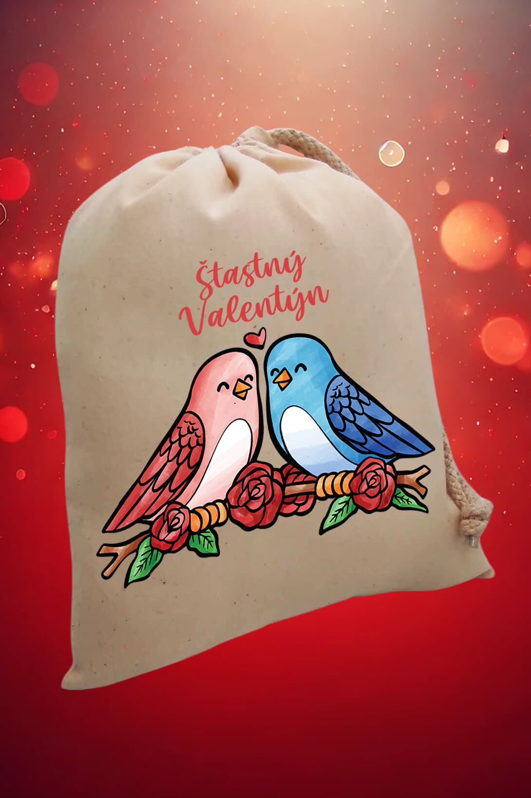 Dárkové balení Šťastný Valentýn