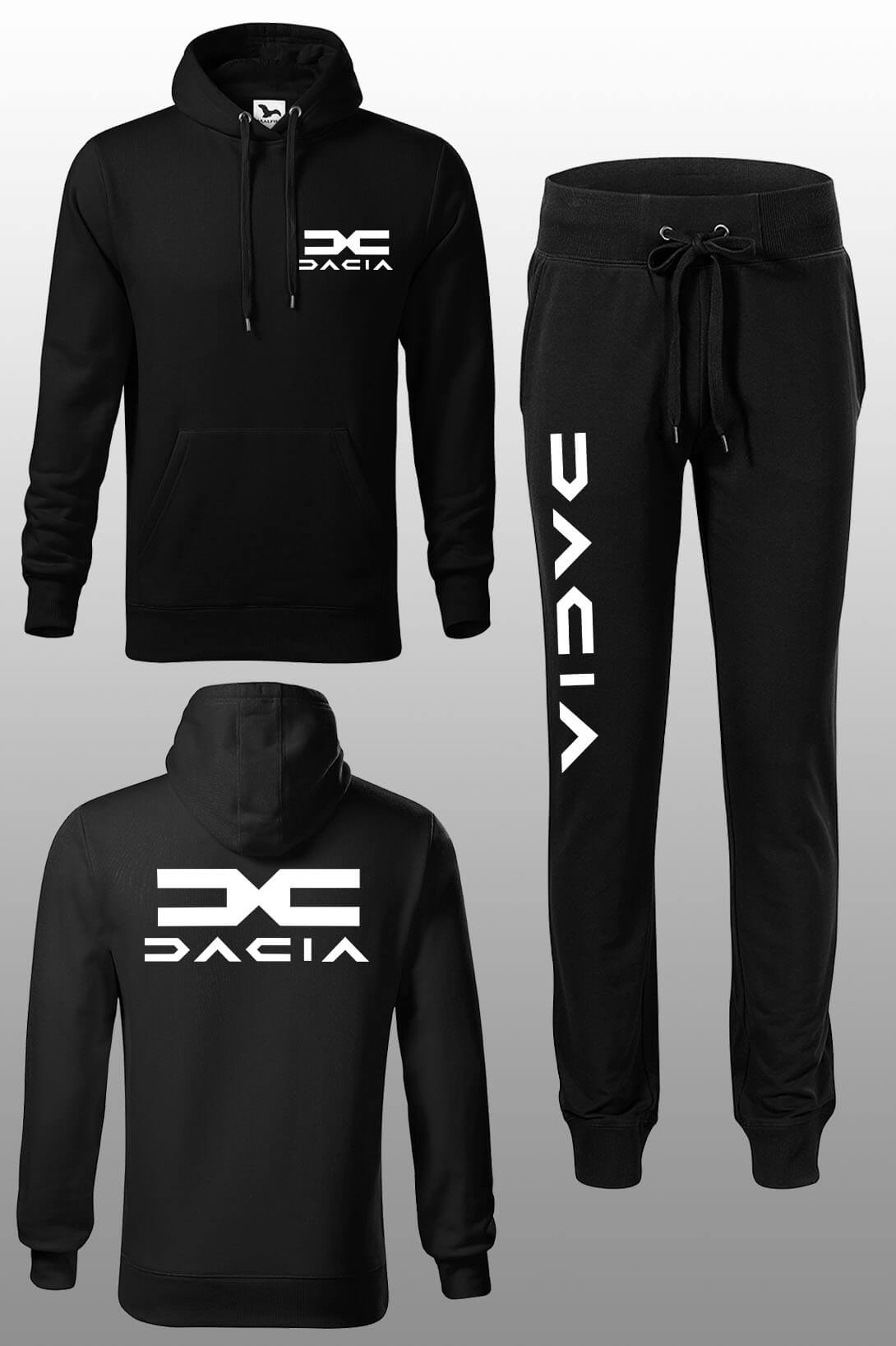Tepláková souprava s dlouhým rukávem s logem Dacia Tepláky velikost: 3XL, Mikina velikost: 2XL