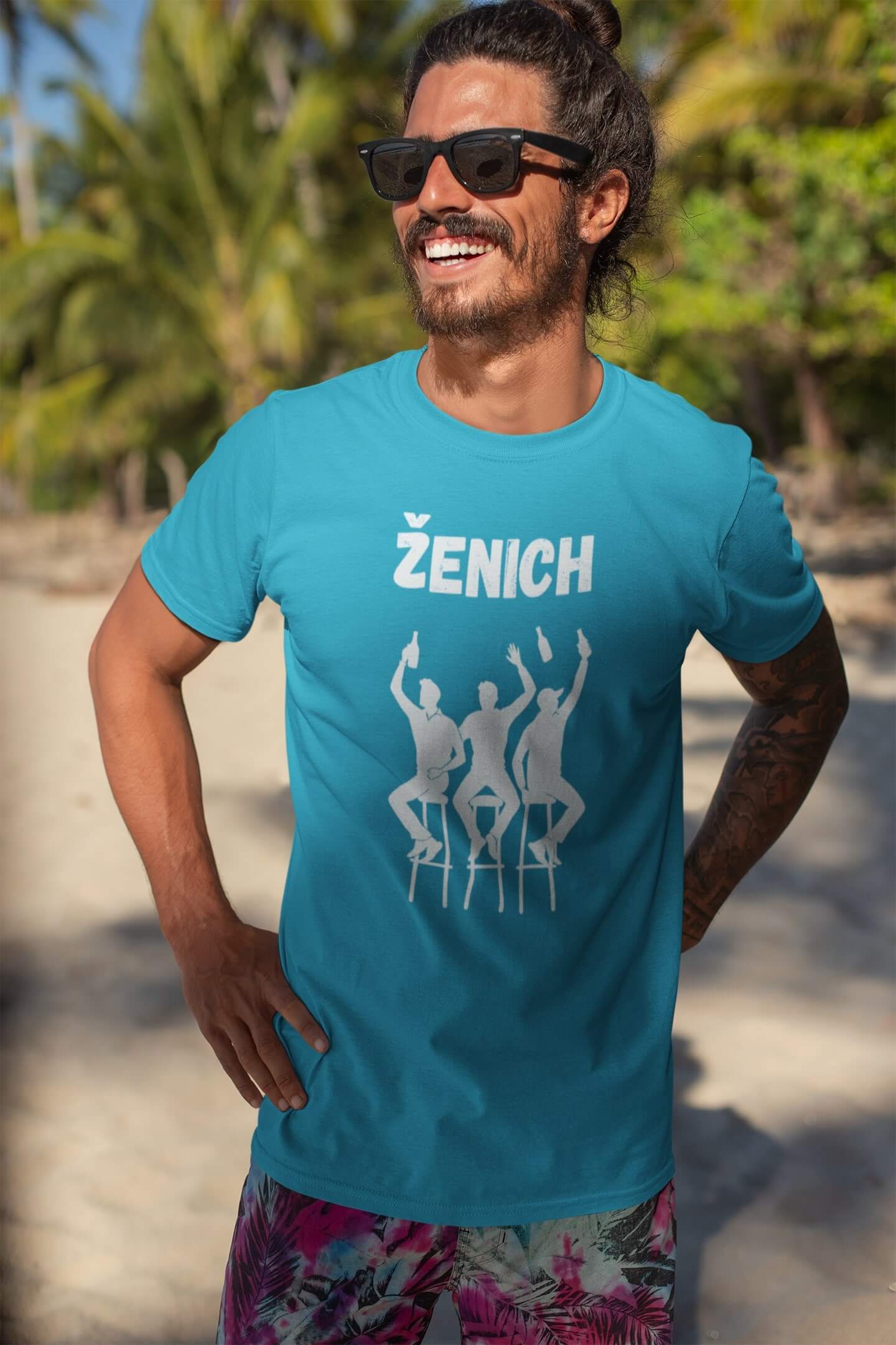 Pánské tričko Ženich s partou