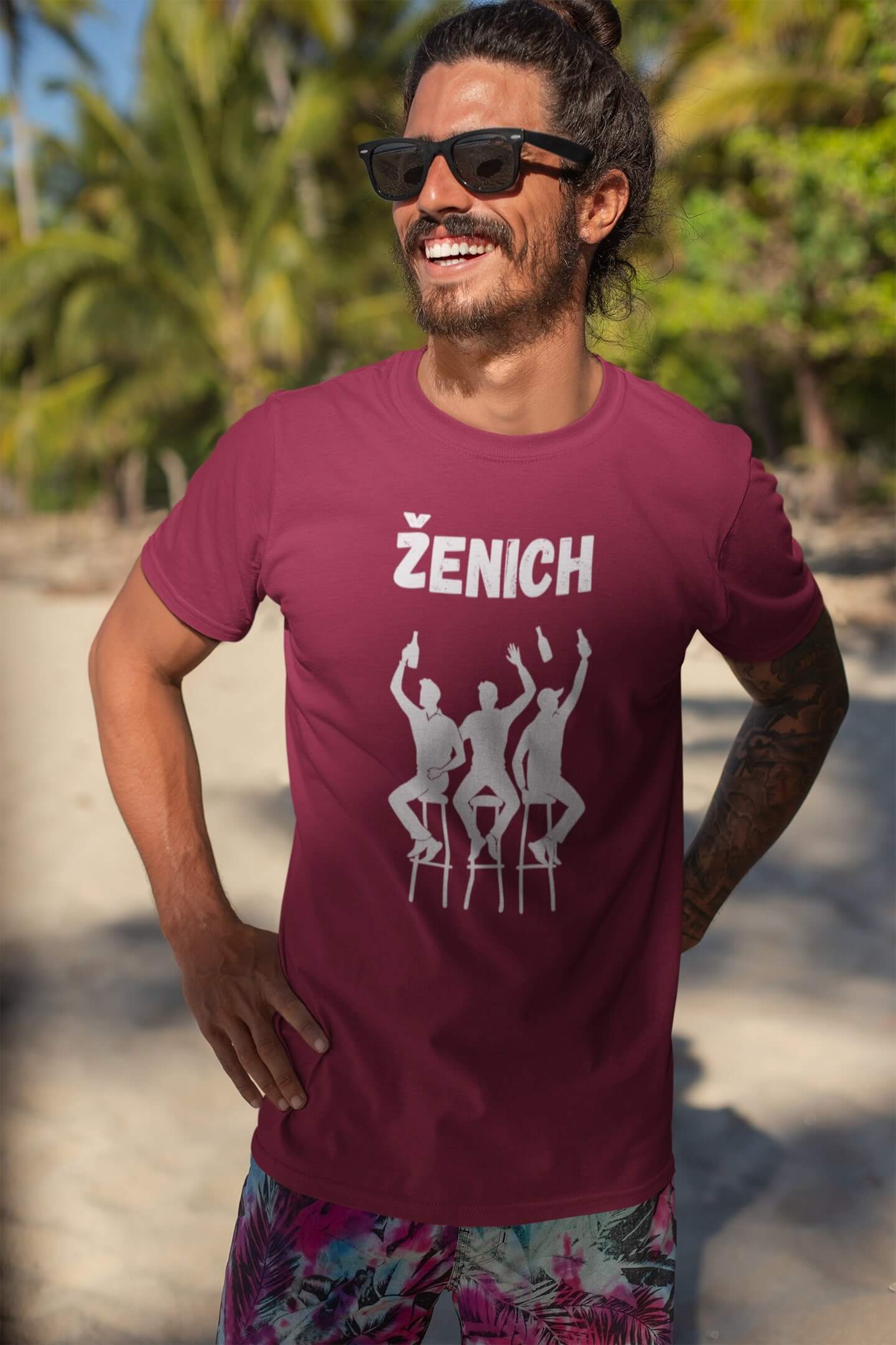 Pánské tričko Ženich s partou