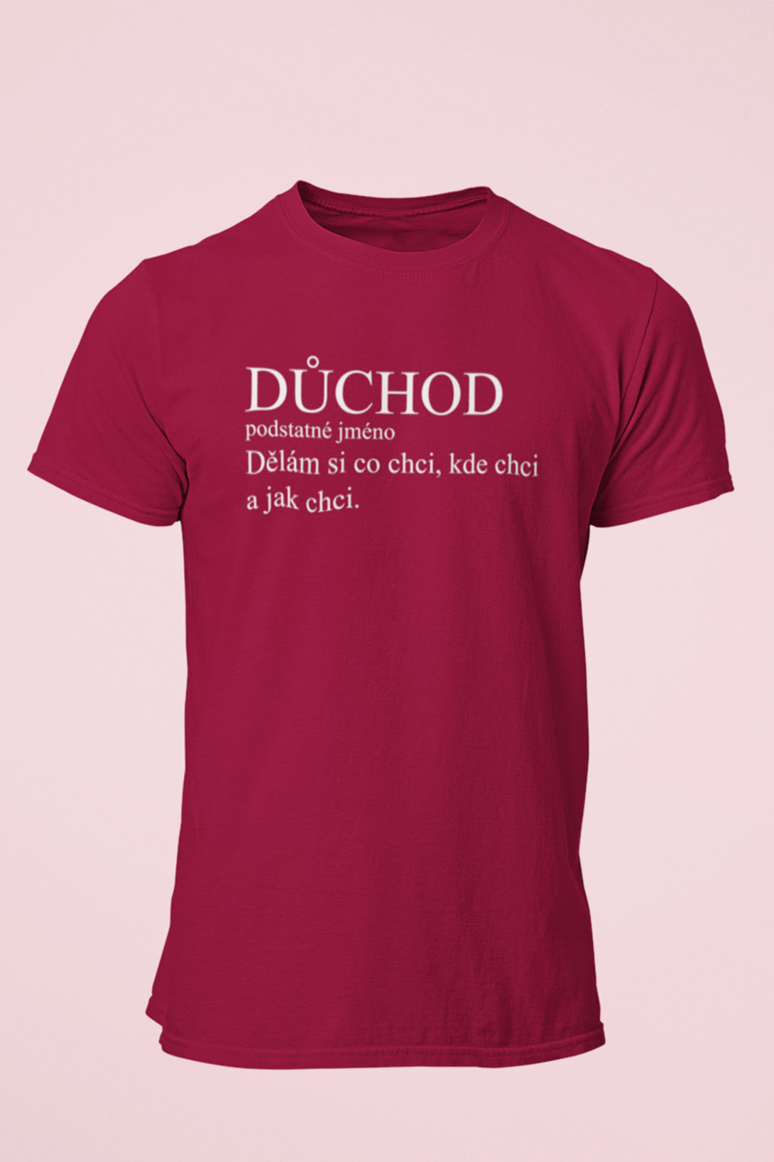 Pánské tričko Důchod