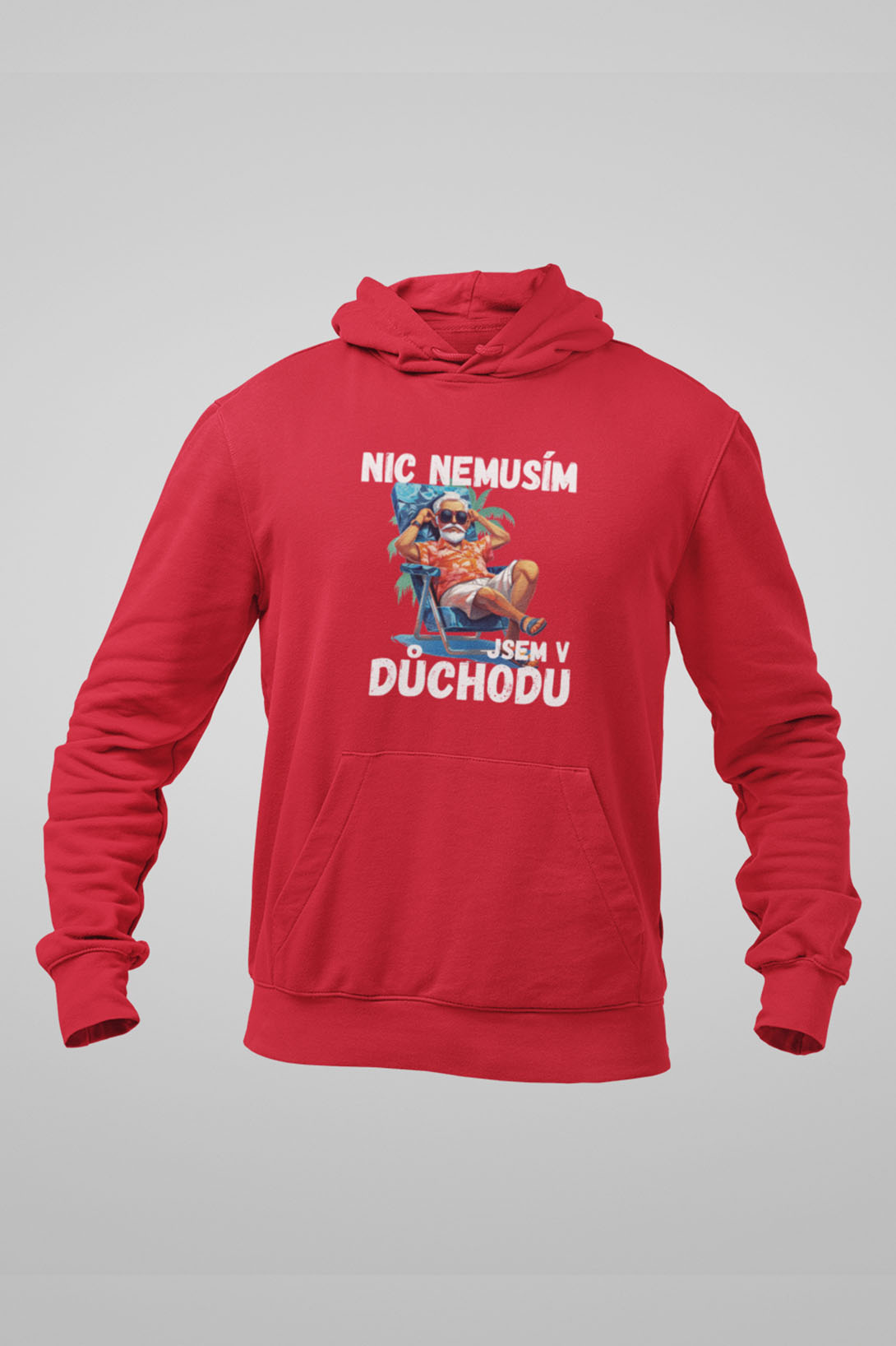 Pánská mikina Jsem v důchodu
