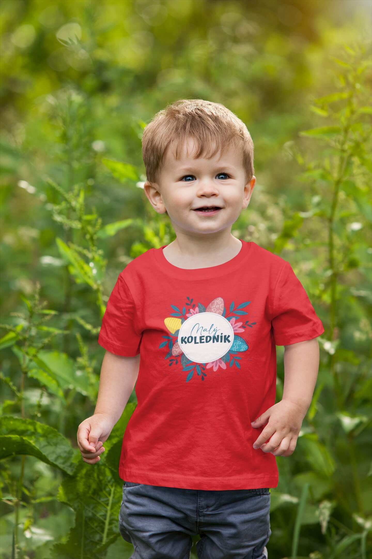 Chlapecké tričko Malý koledník Barva: Červená, Velikost: 134