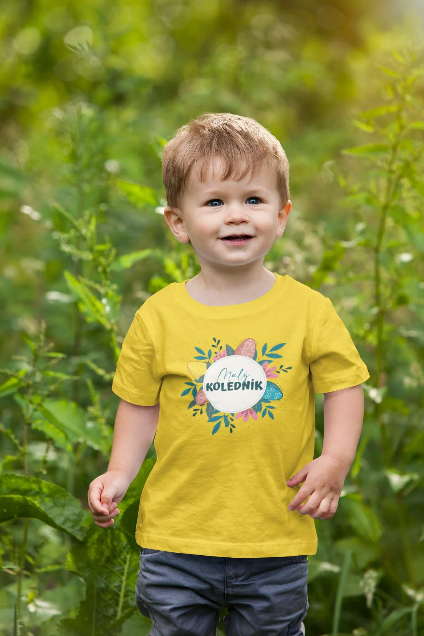 Chlapecké tričko Malý koledník Barva: Žlutá, Velikost: 122