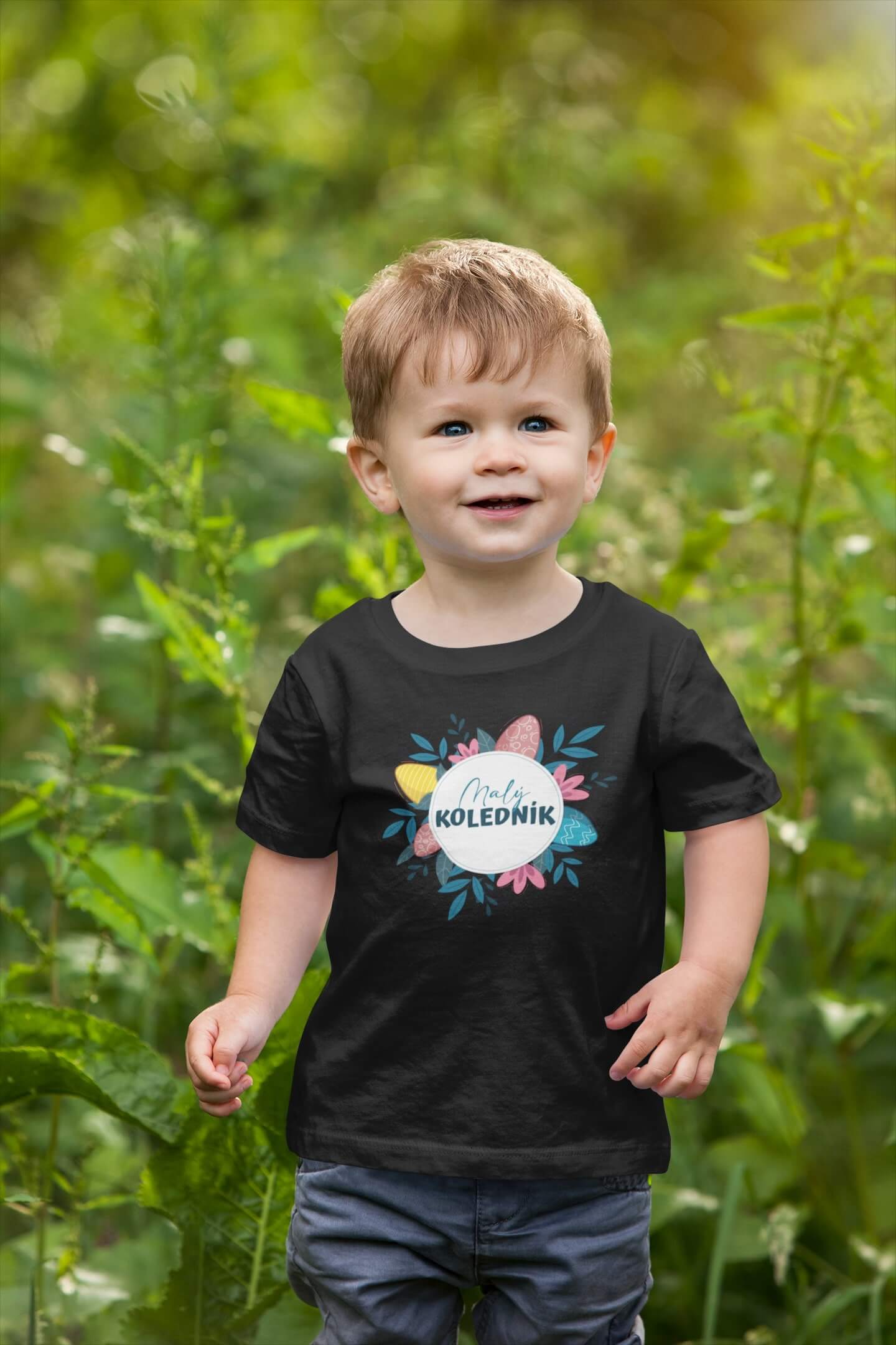 Chlapecké tričko Malý koledník Barva: Černá, Velikost: 134