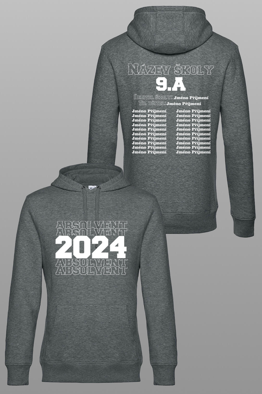 Absolventská mikina Absolvent 20XX