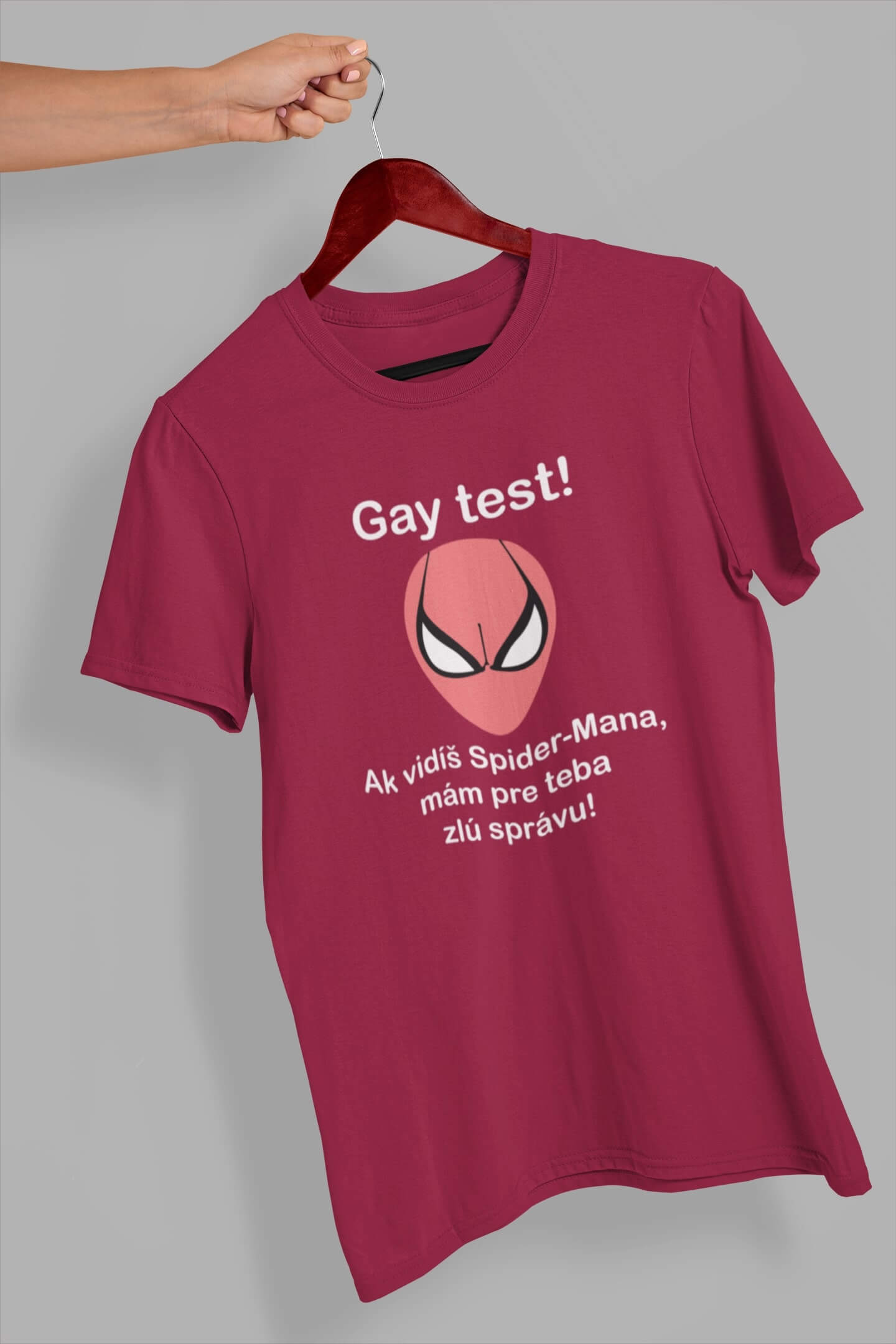 Pánské tričko Test pro gaye!