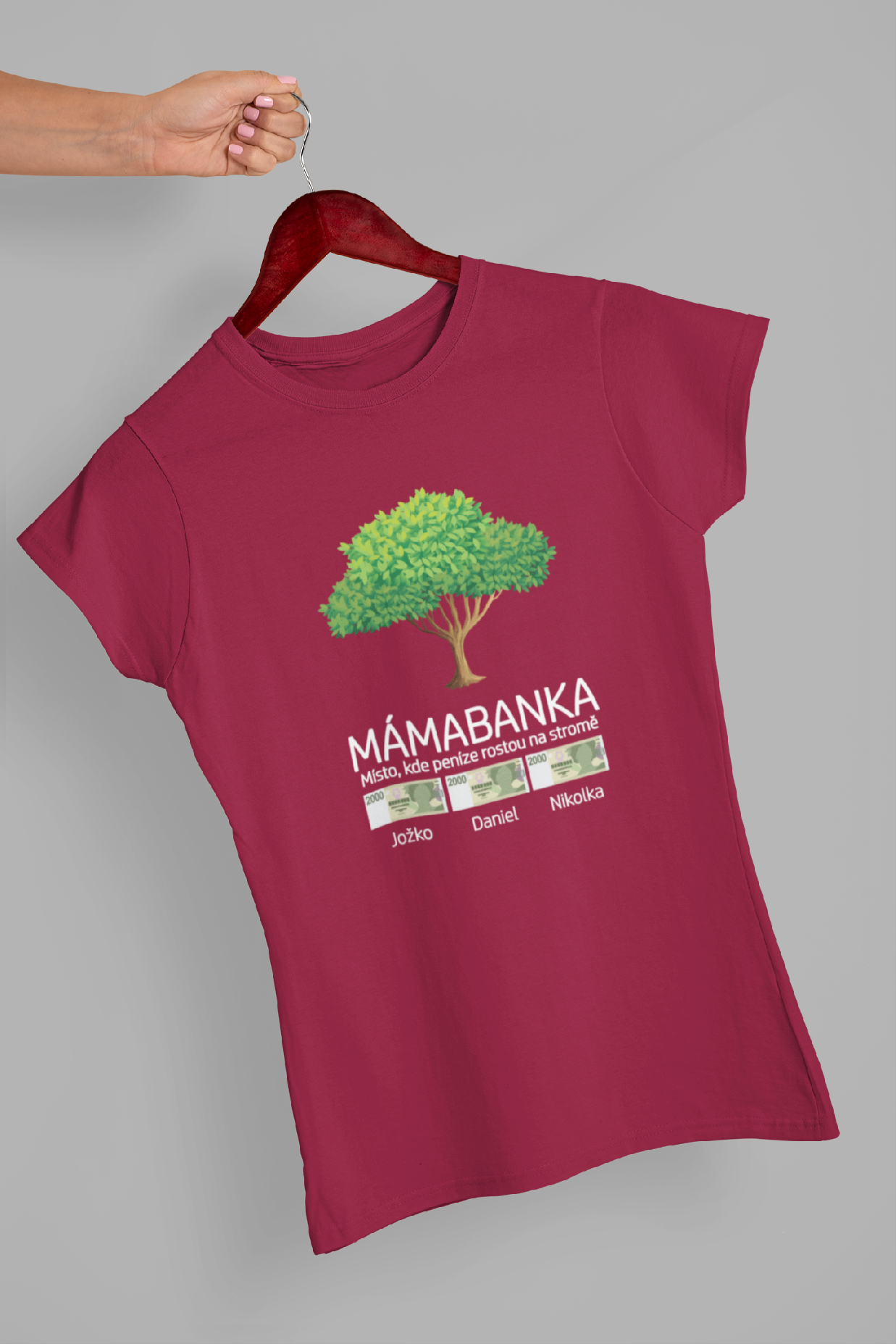 Dámske tričko Mámabanka