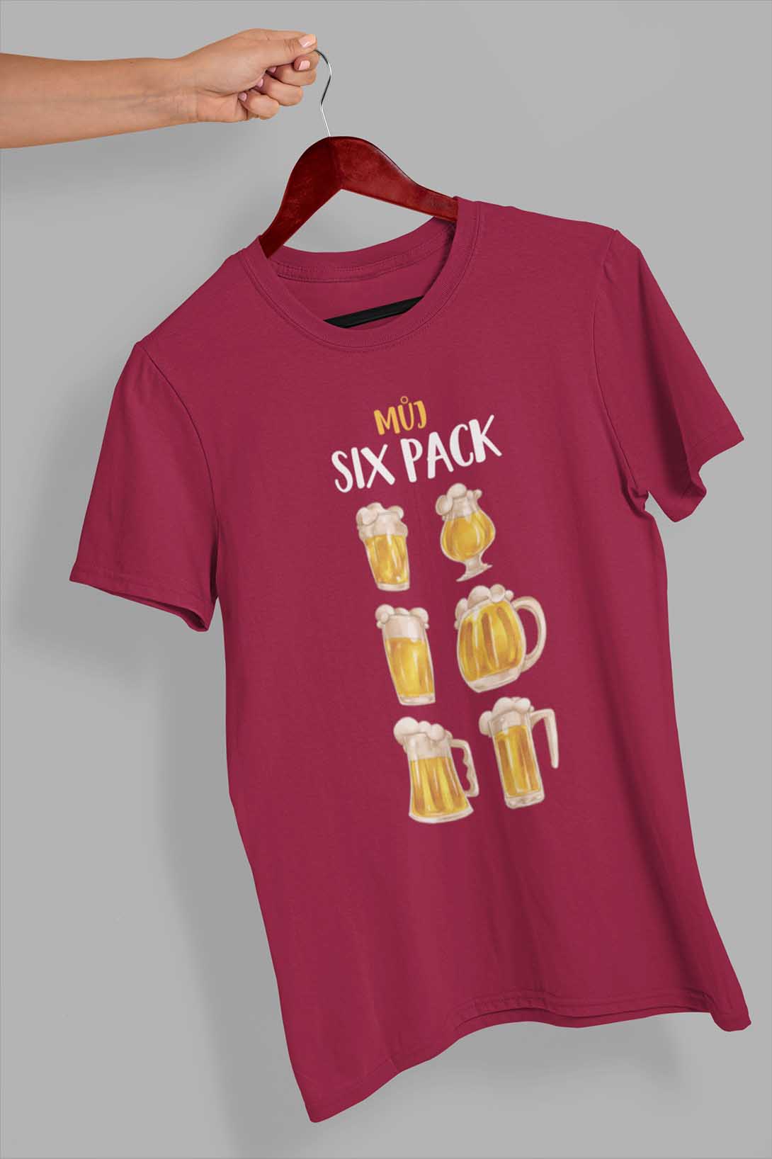 Pánské tričko Můj six pack