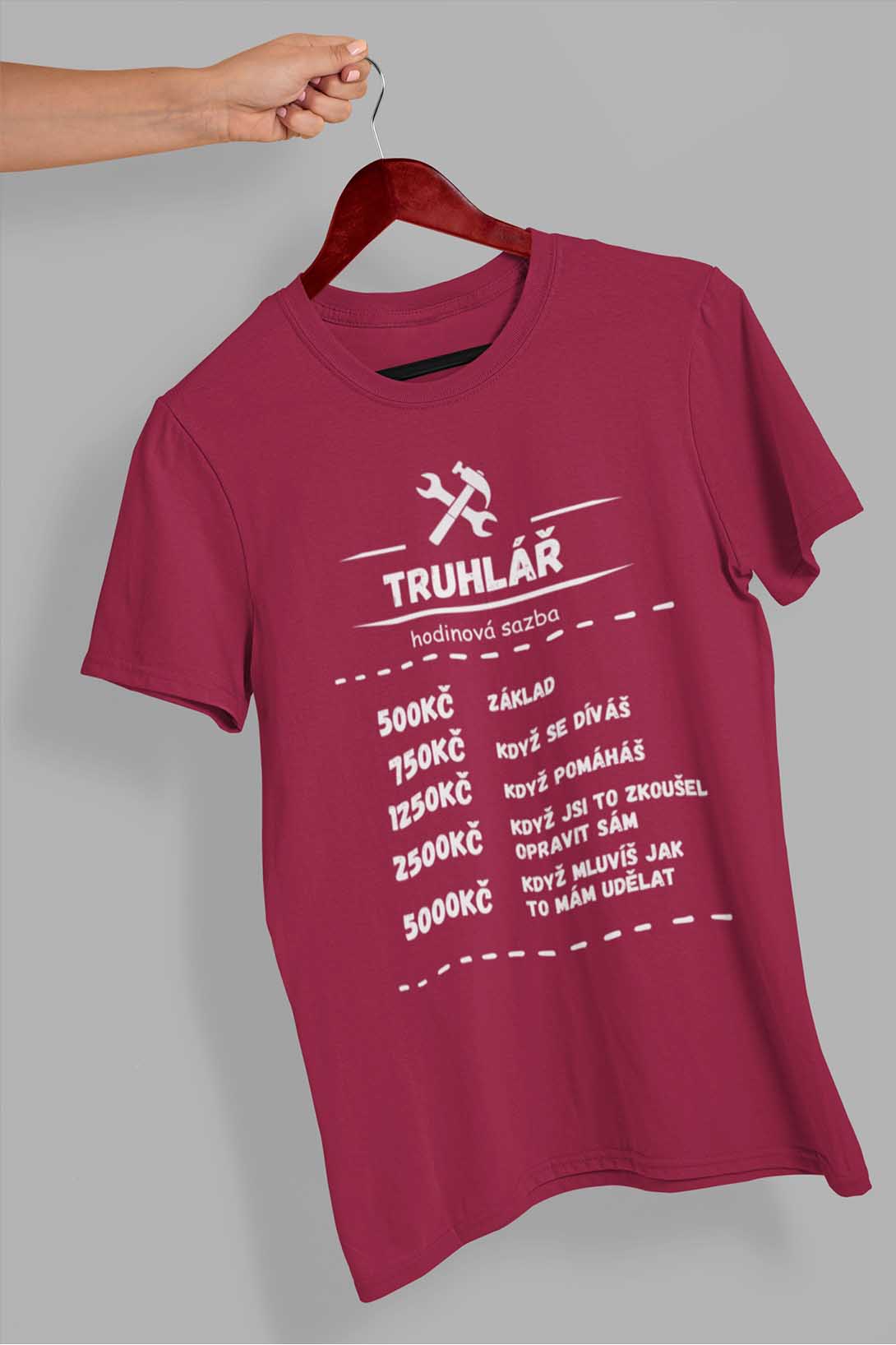 Pánské tričko Truhlář