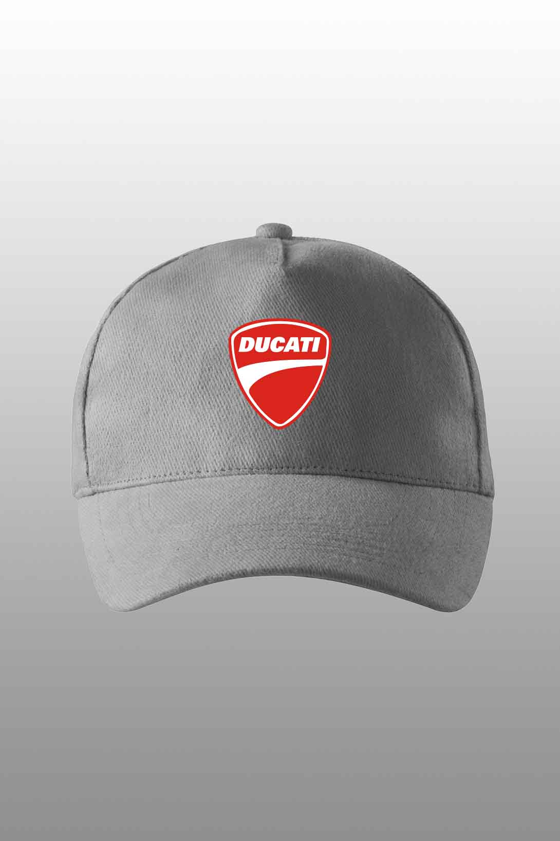Kšiltovka Ducati Barva: Starostříbrná