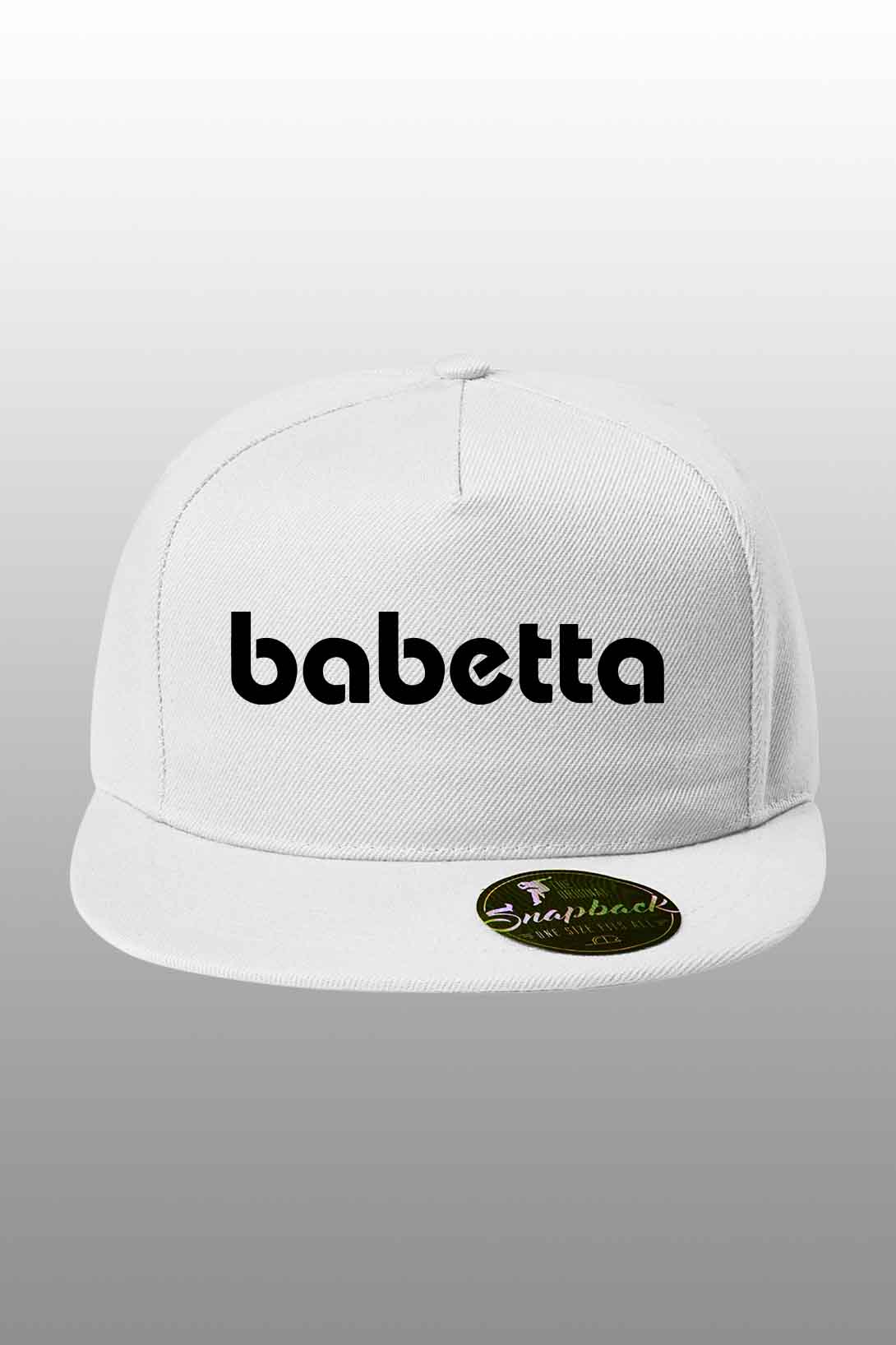 Snapback kšiltovka Babetta Barva: Bíla