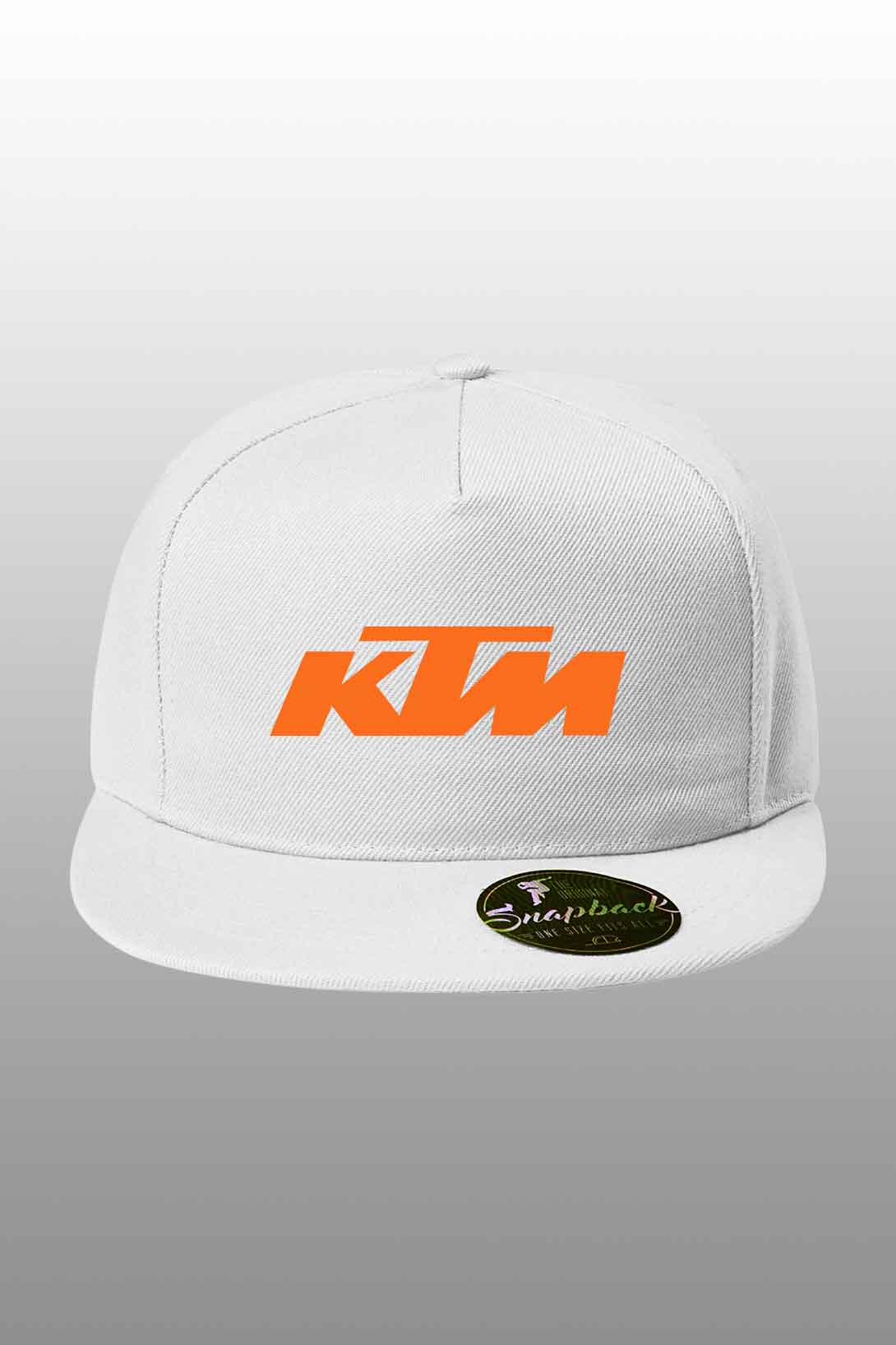Snapback kšiltovka KTM Barva: Bíla