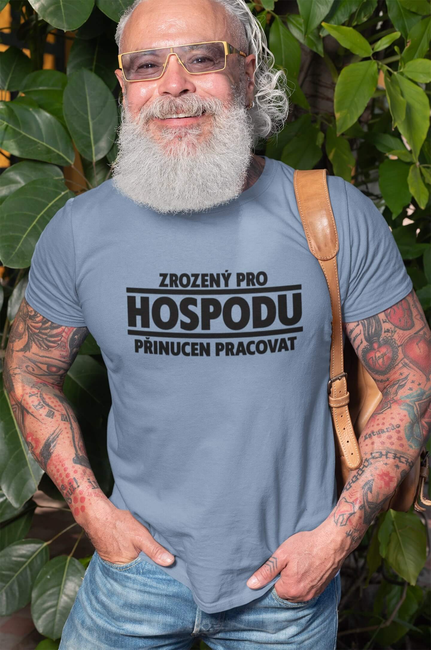 Pánské tričko Zrozený pro hospodu