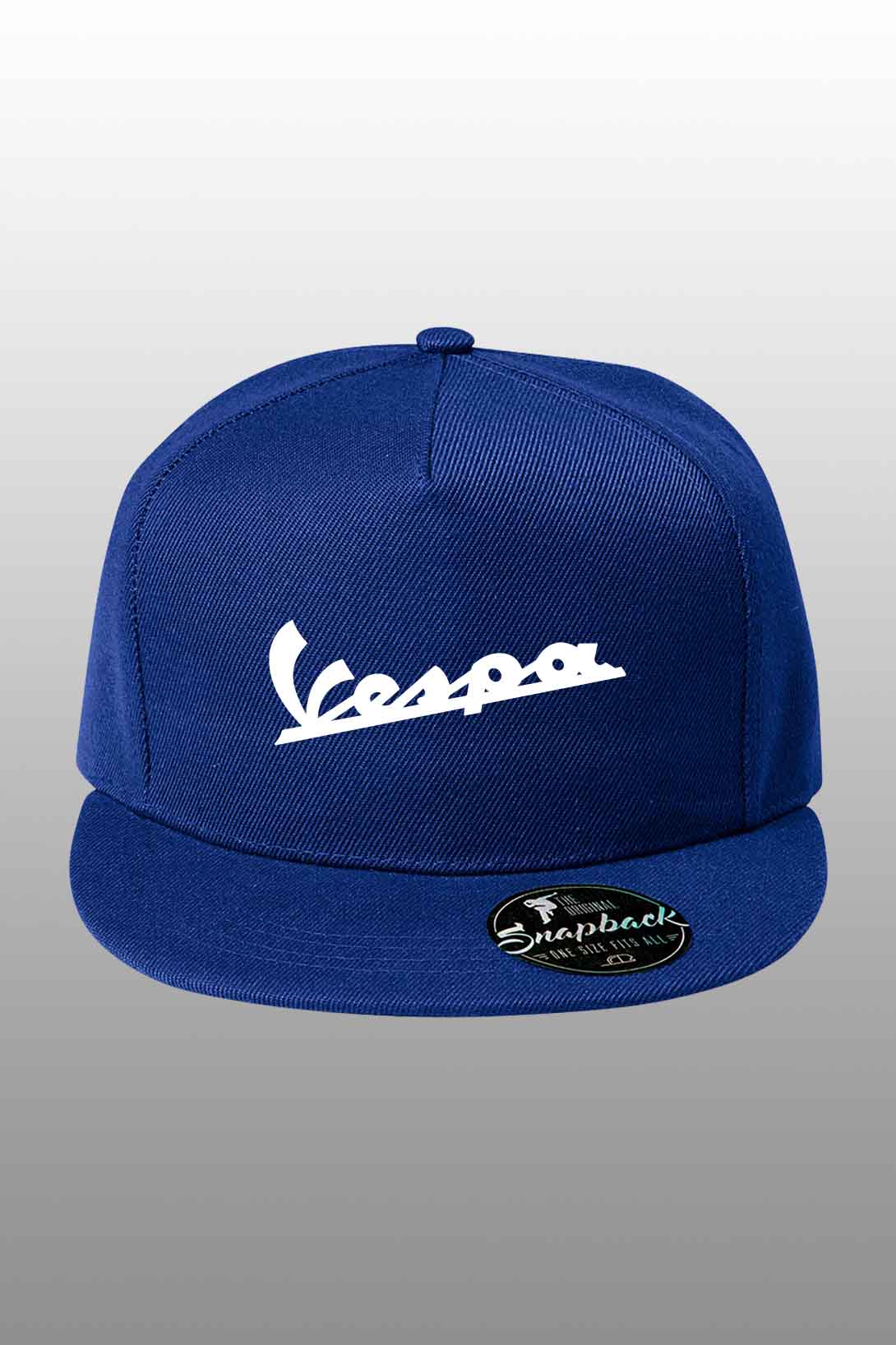 Snapback kšiltovka Vespa Barva: Kráľovská modrá
