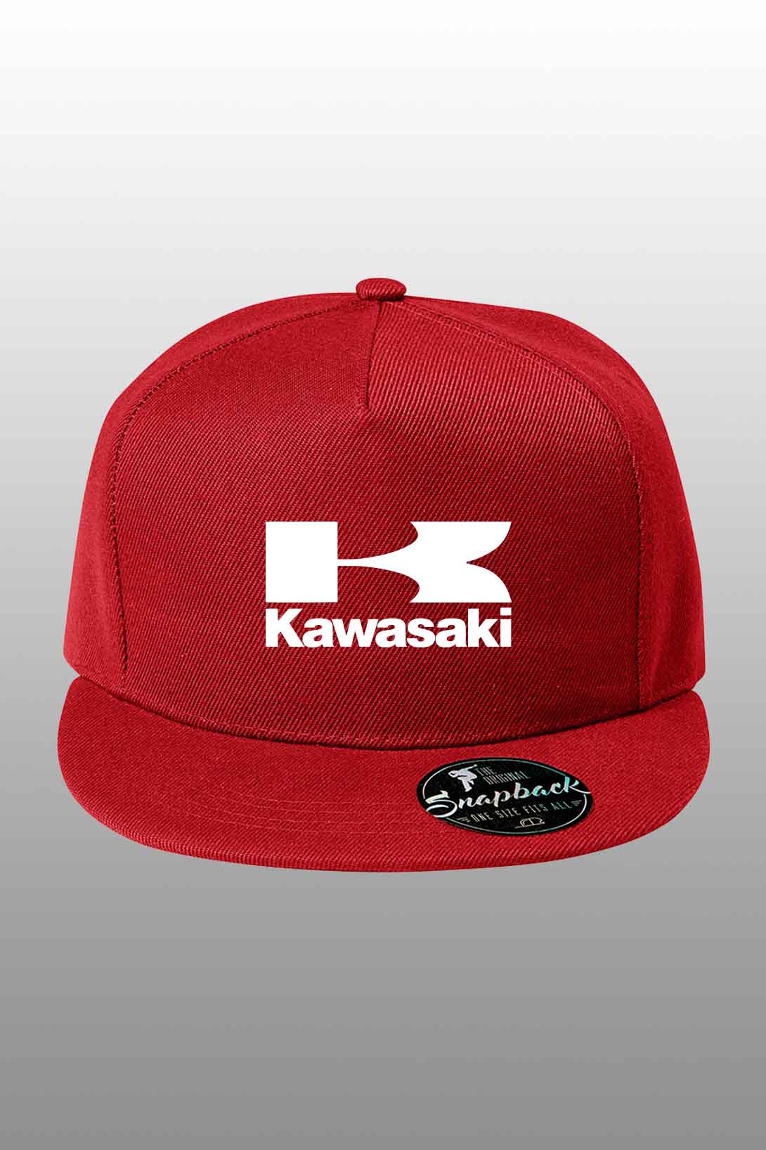 Snapback kšiltovka Kawasaki Barva: Červená